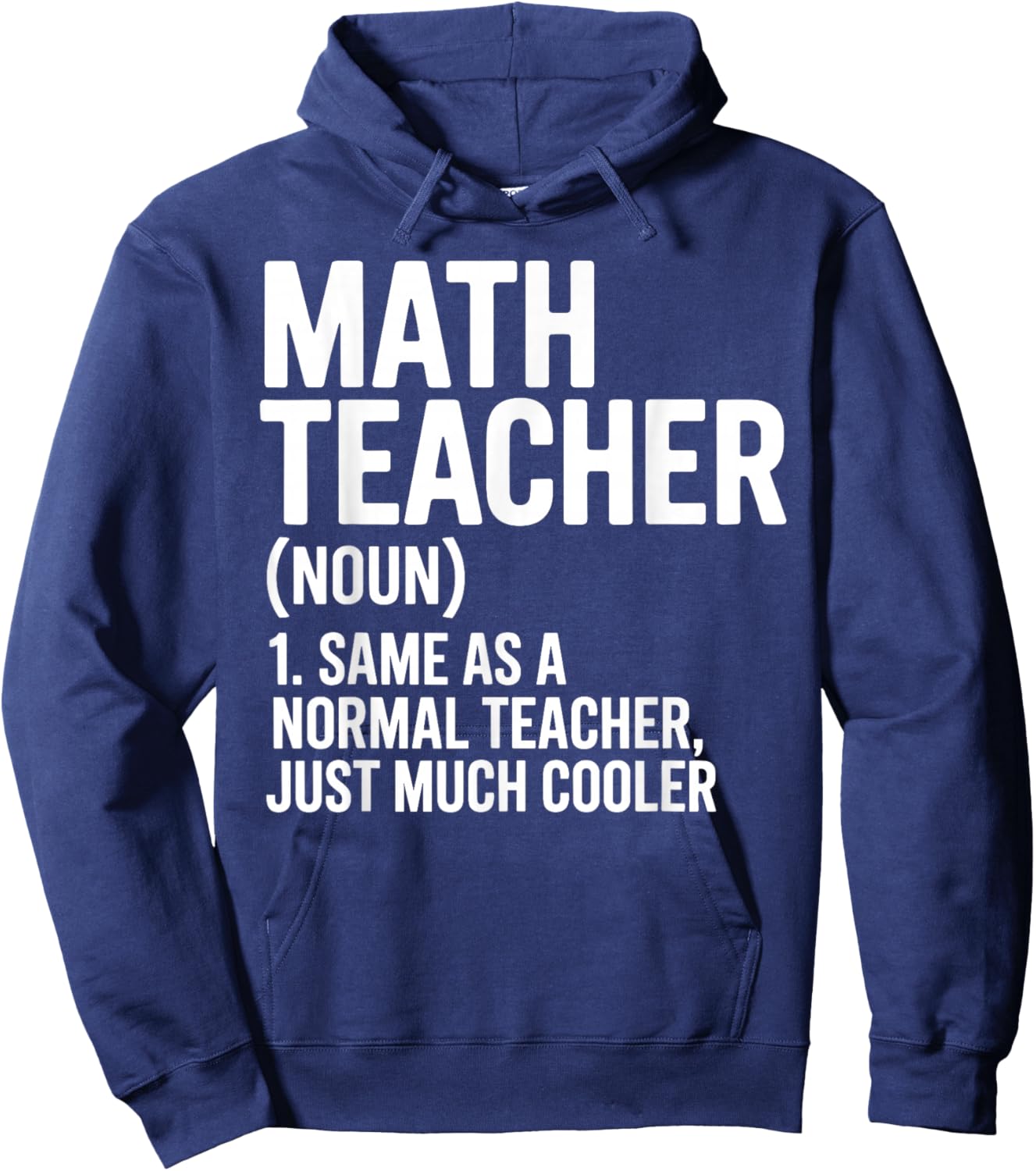 Cool Math Teacher Art Women Kids School Math Teacher Hoodie - Hoodie | Navy
