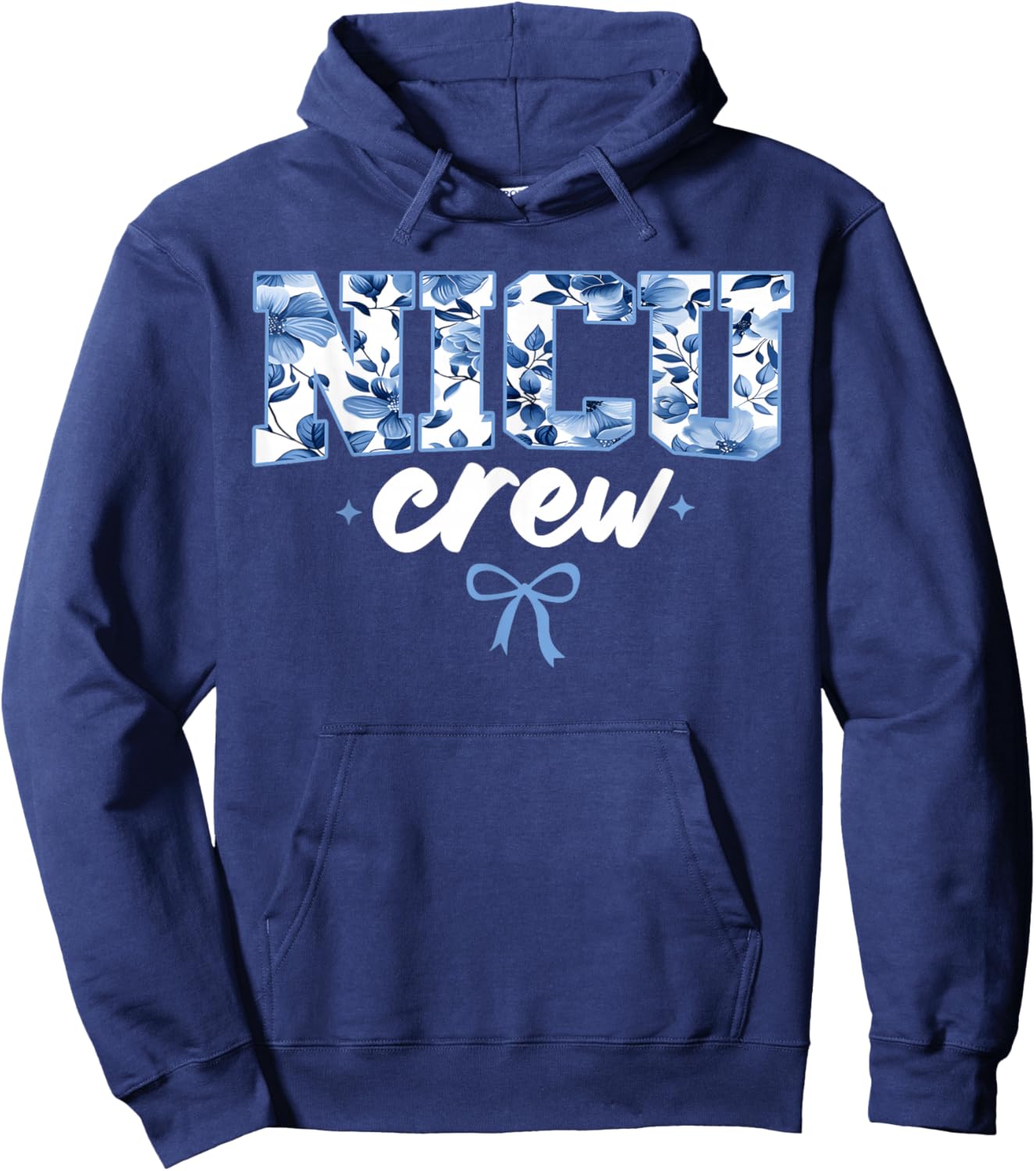 NICU Crew Nurse Neonatal Intensive Care Unit Team Hoodie - Hoodie | Navy