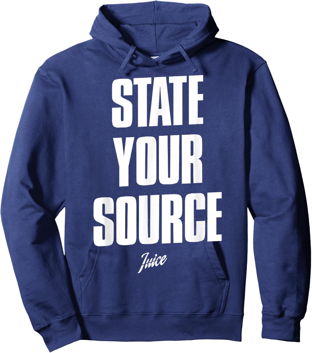 State Your Source Shirt State Your Source Women Kids Hoodie - Hoodie | Navy