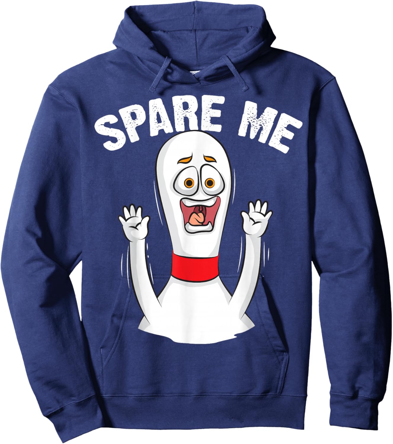 Cool Bowling Novelty Women Bowling Team Gag Bowler Hoodie - Hoodie | Navy