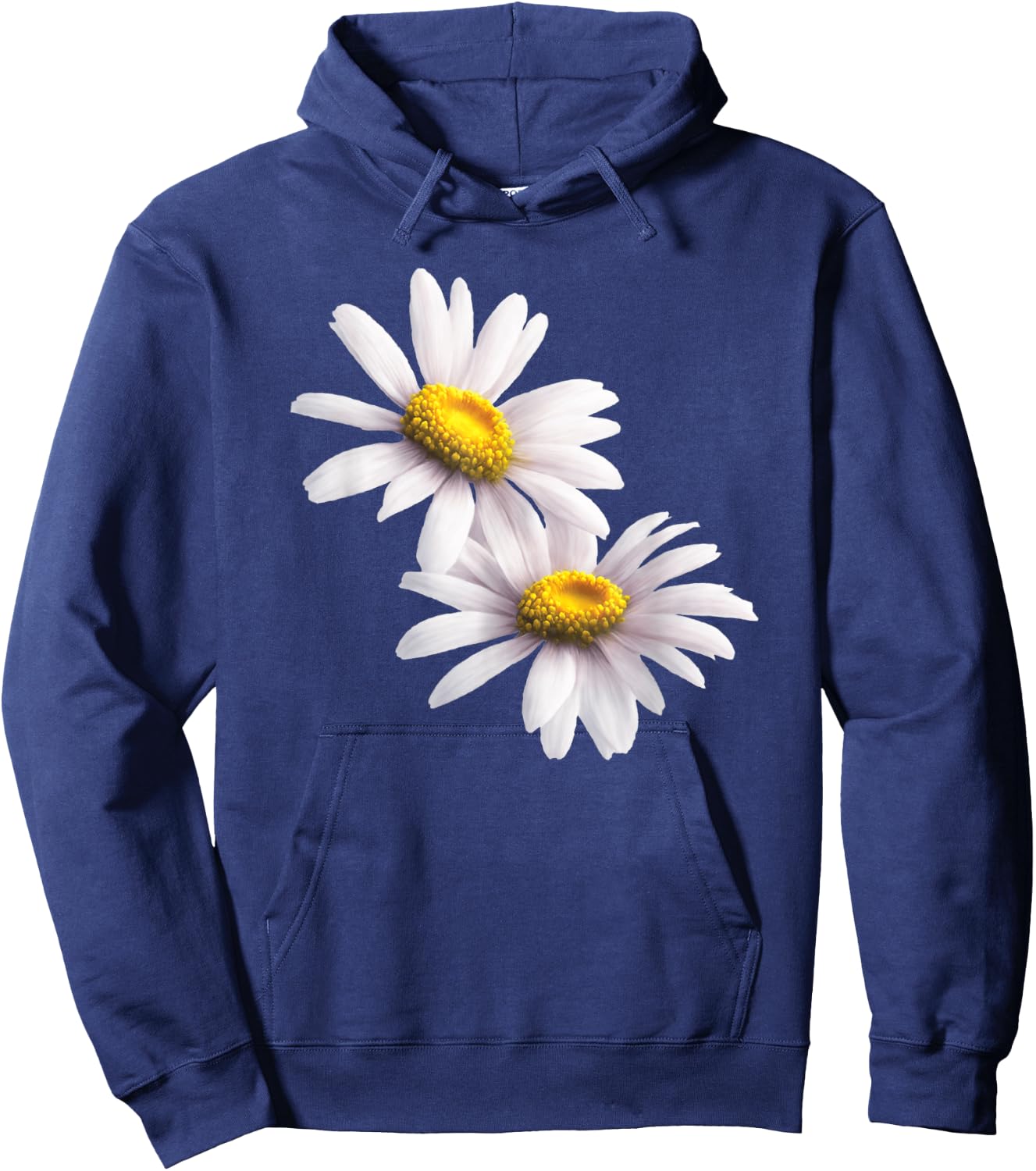 Nice white Daisies Flower Cute Daisies Flower Daisies Lovers Hoodie - Hoodie | Navy