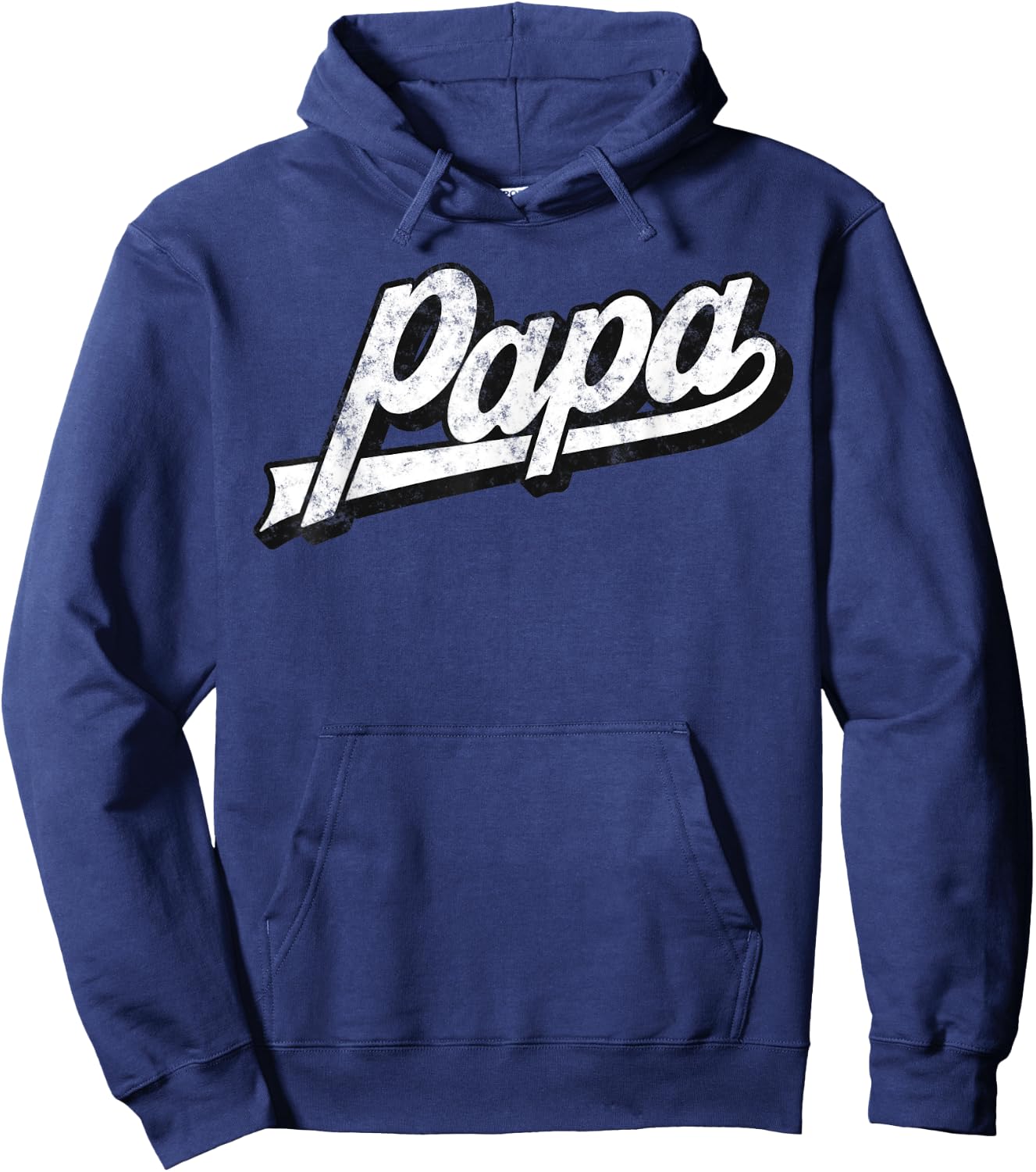 Papa Grandpa Father’s Day Birthday Gifts From Wife Daughter Hoodie - Hoodie | Navy