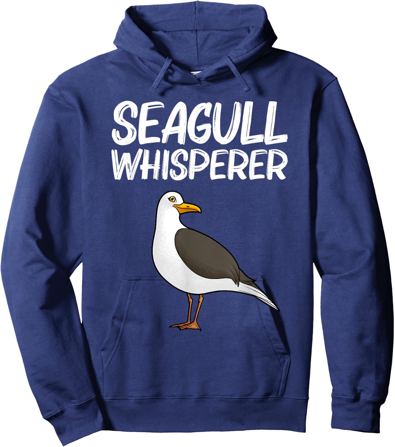 Cool Seagull Art Women Birdwatcher Beach Gulls Bird Hoodie - Hoodie | Navy