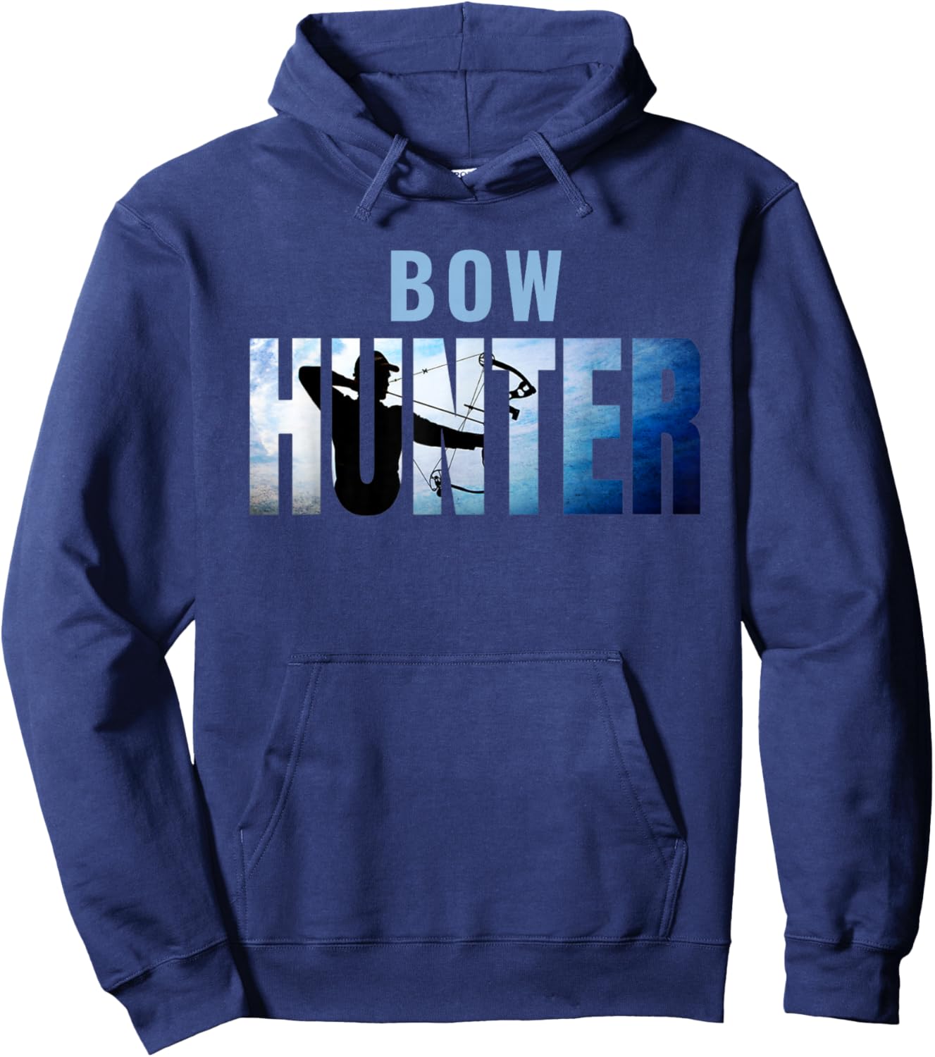Deer Crossbow Hunting Buckwear Bow Hunter Gear Accessories Hoodie - Hoodie | Navy