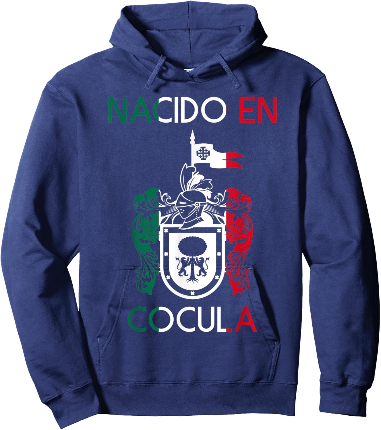 Cocula Jalisco Estado De Mexico Escudo Eagle Aguila Hoodie - Hoodie | Navy