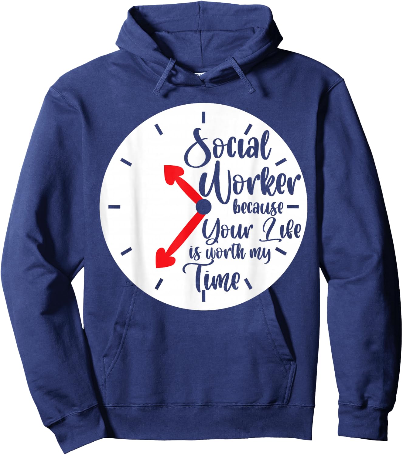 Social Worker Hoodie - Hoodie | Navy