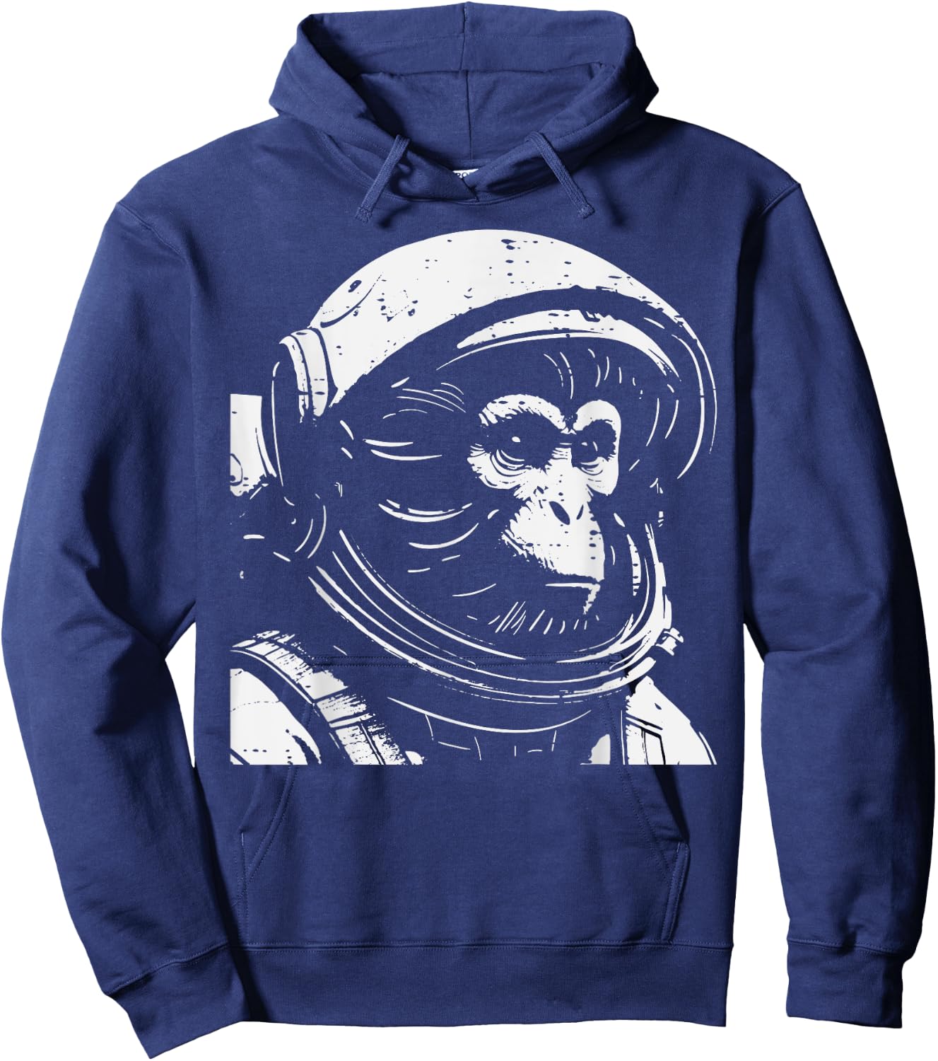 Monkey Astronaut Space Galaxy Ape Animal Men Women Boys Kids Hoodie - Hoodie | Navy