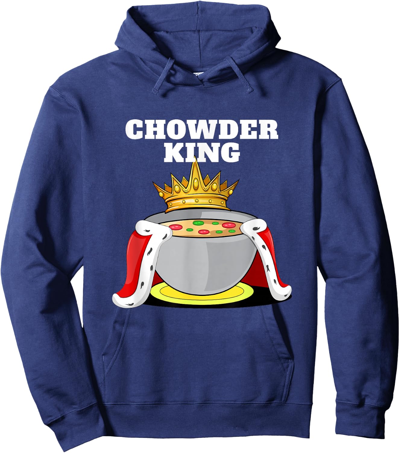 Chowder King | Chowder Lover Shirt | Cute Chowder Hoodie - Hoodie | Navy