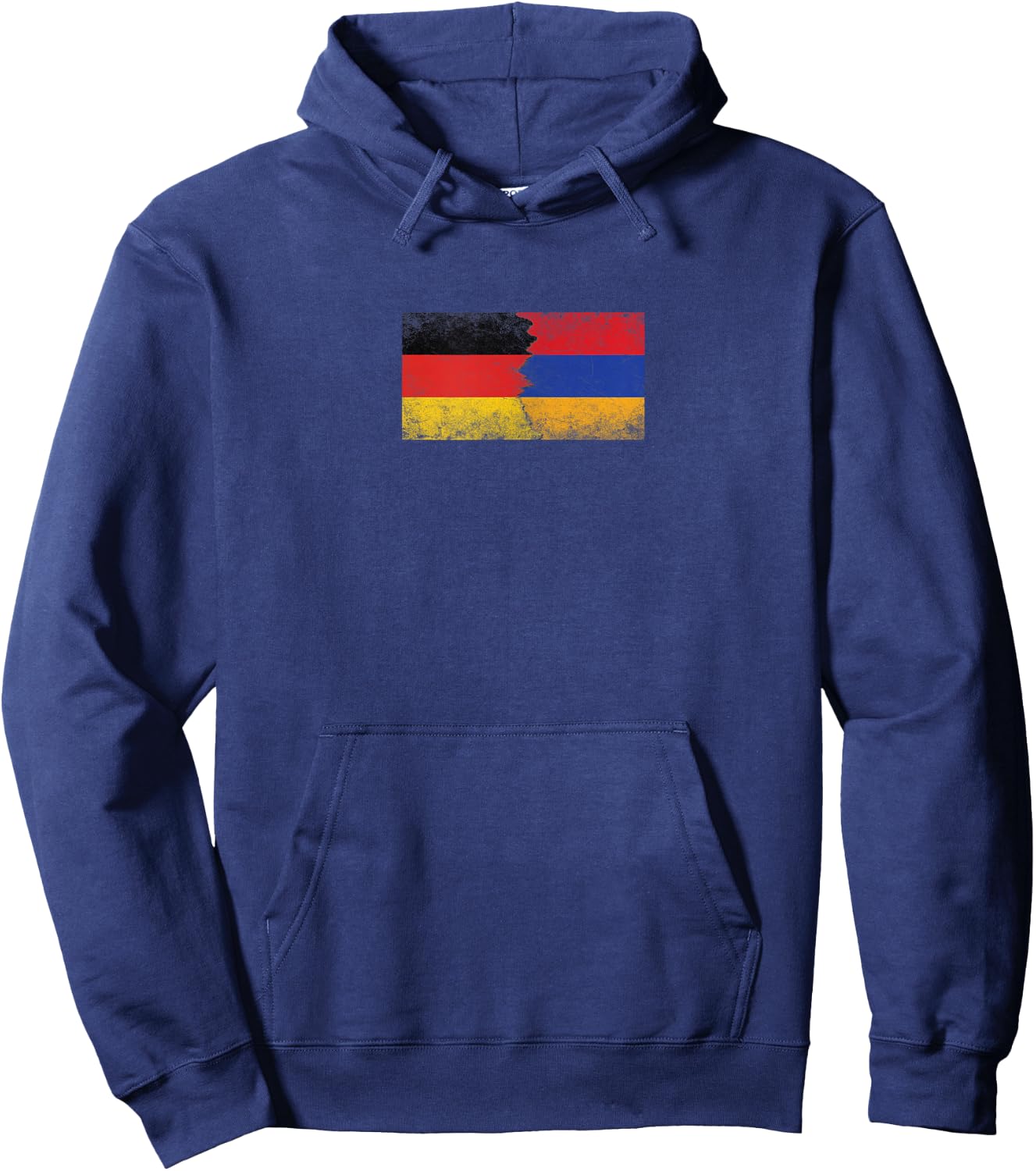 Germany & Armenia Flags - German Armenian Hoodie - Hoodie | Navy