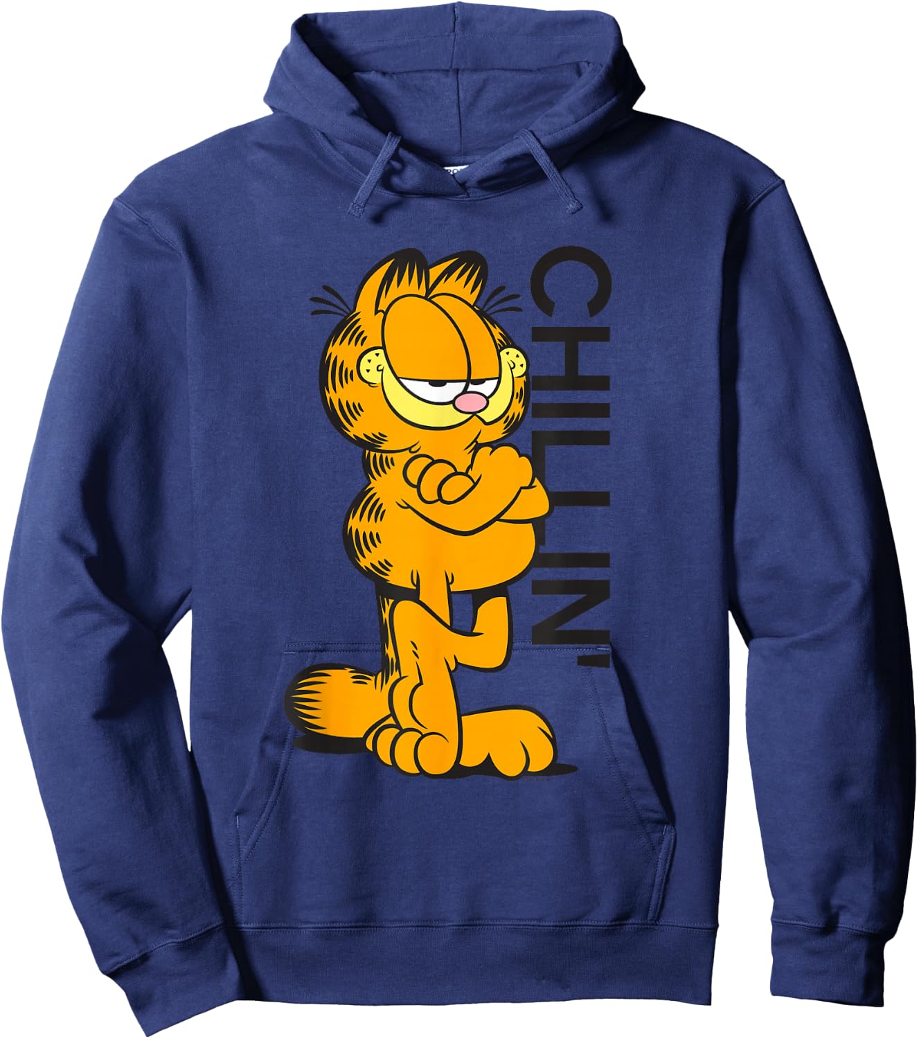 Garfield Classic Chillin' Hoodie - Hoodie | Navy