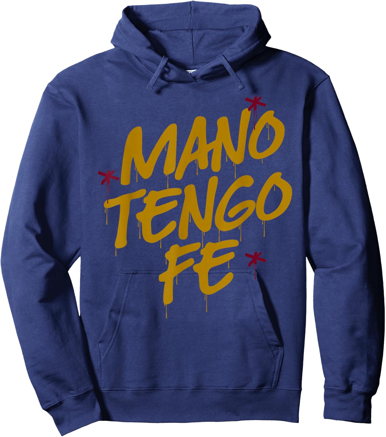Venezuela - Mano Tengo Fe Hoodie - Hoodie | Navy
