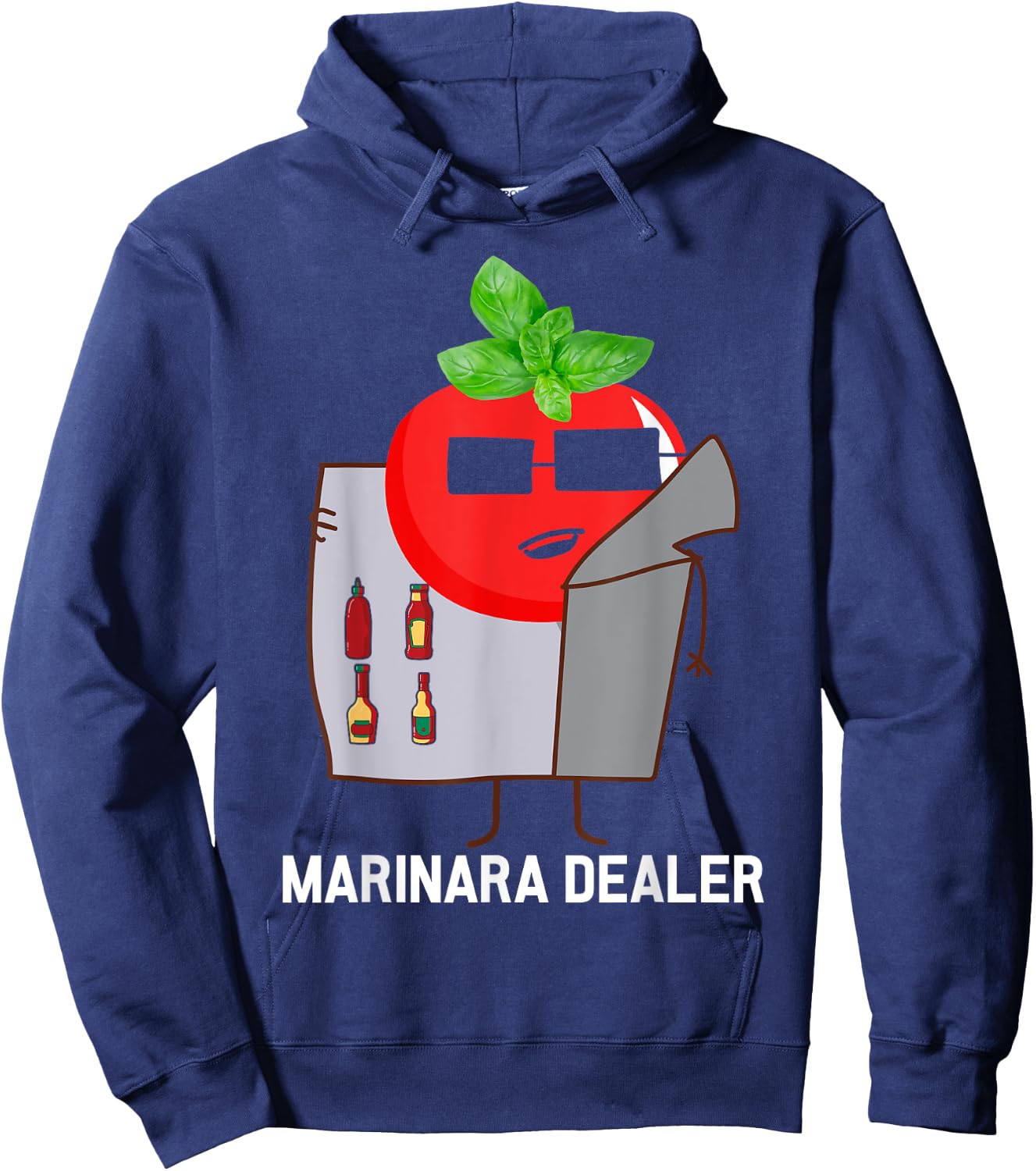 Marinara Sauce Dealer Hoodie - Hoodie | Navy