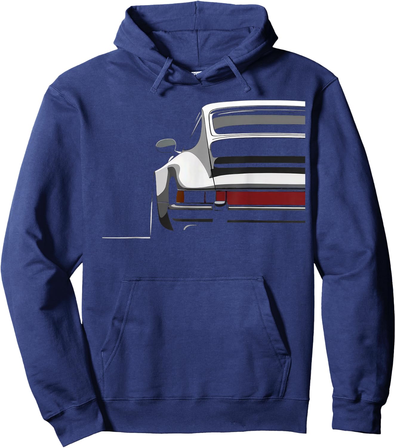 Legendary Racing Sports Car Iconic Racing Car Silhouette Hoodie - Hoodie | Navy
