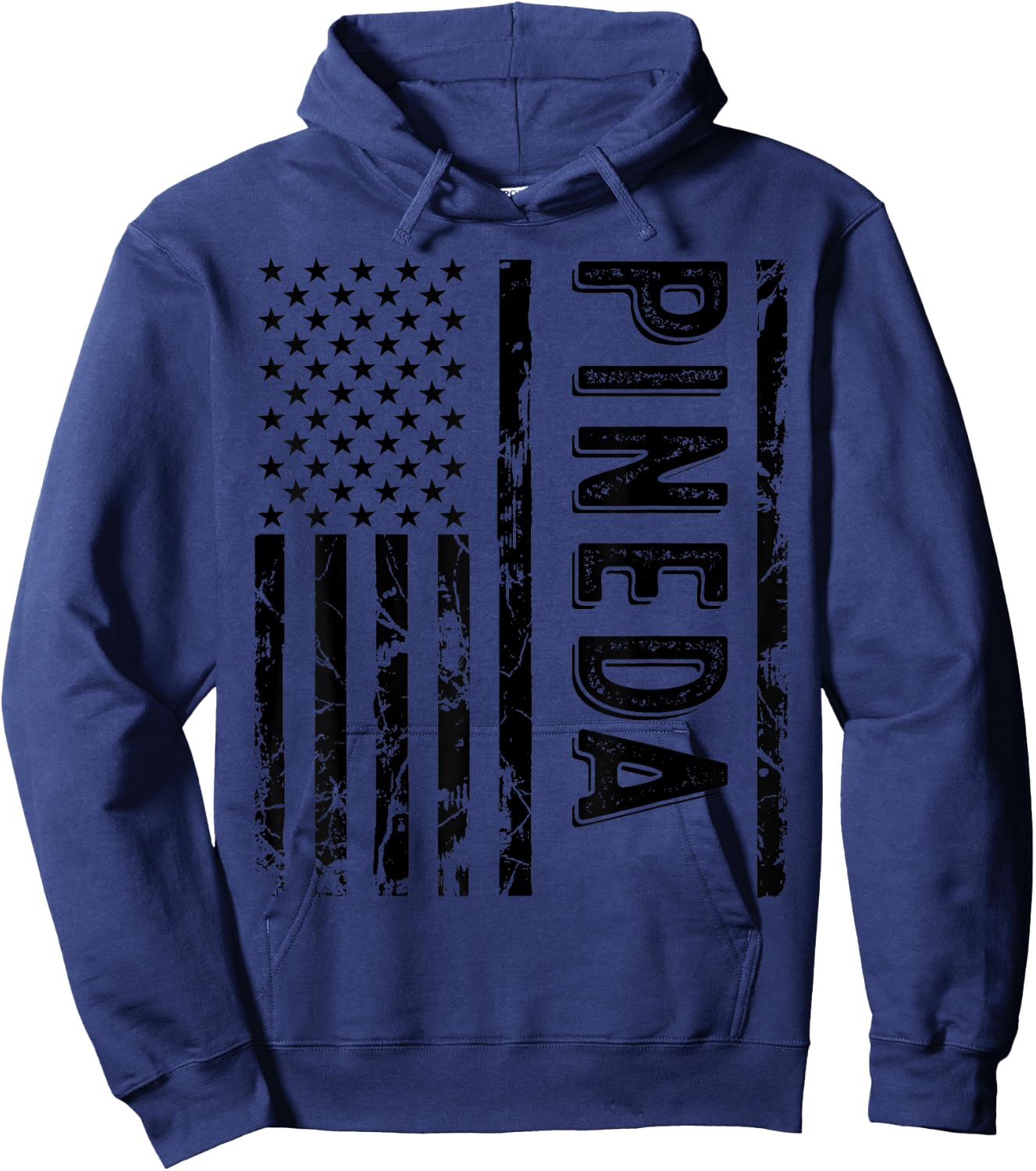 Pineda Last Name Funny Surname Team Pineda Family Reunion Hoodie - Hoodie | Navy