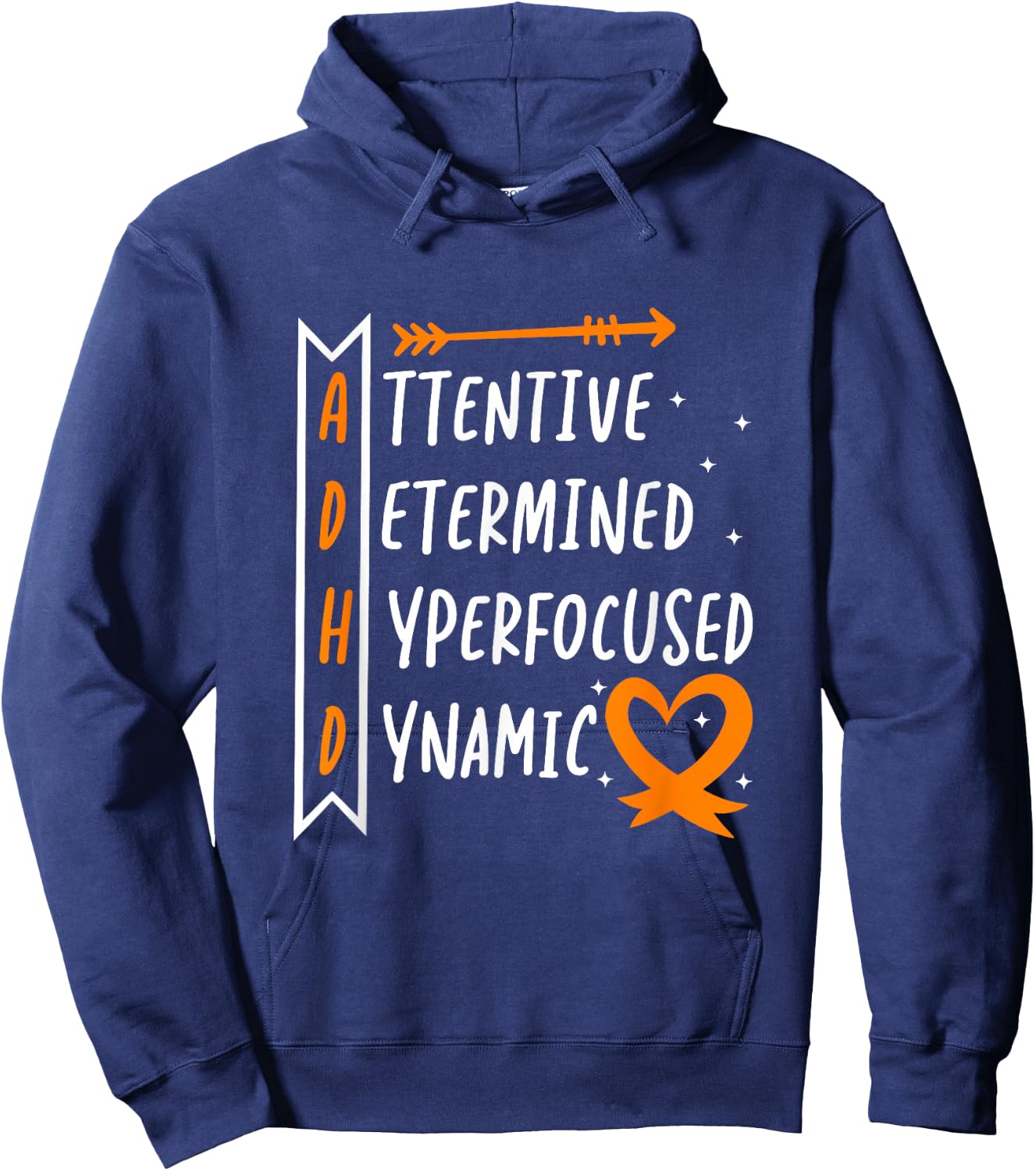 ADHD Awareness Hoodie - Hoodie | Navy