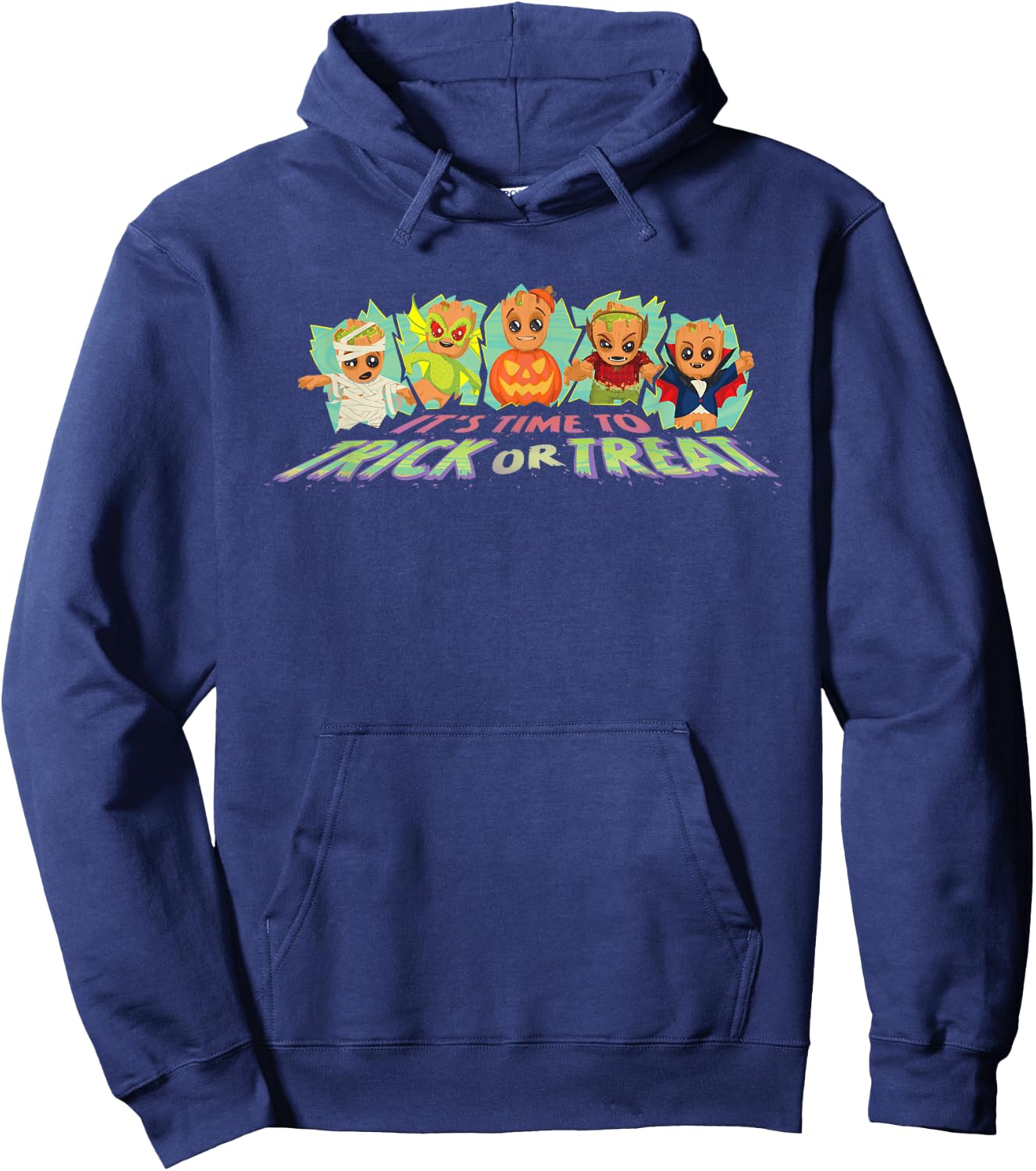 Marvel Baby Groot Monster Costumes Halloween Trick or Treat Hoodie - Hoodie | Navy