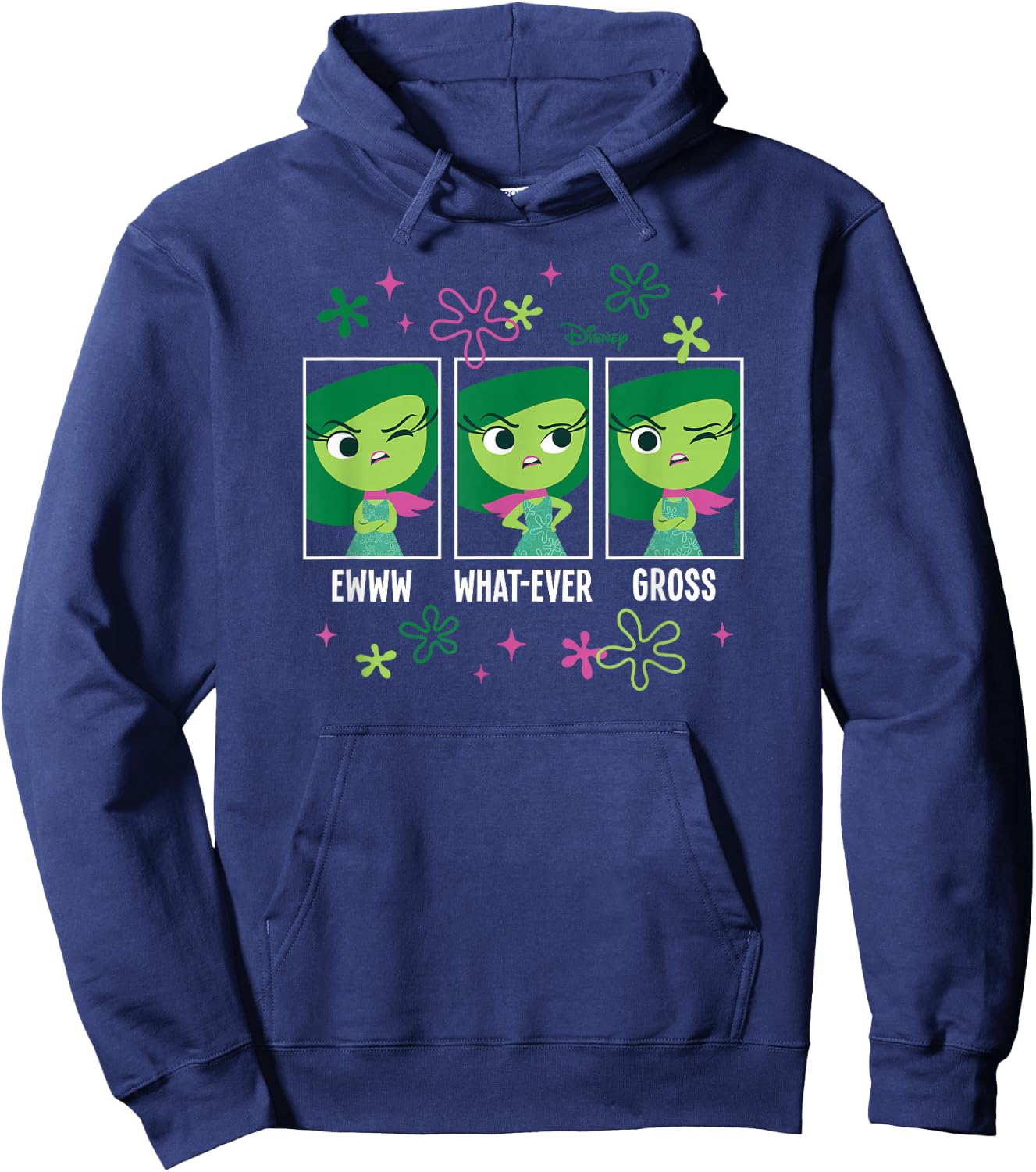 Inside Out - Disgust Moods Hoodie - Hoodie | Navy