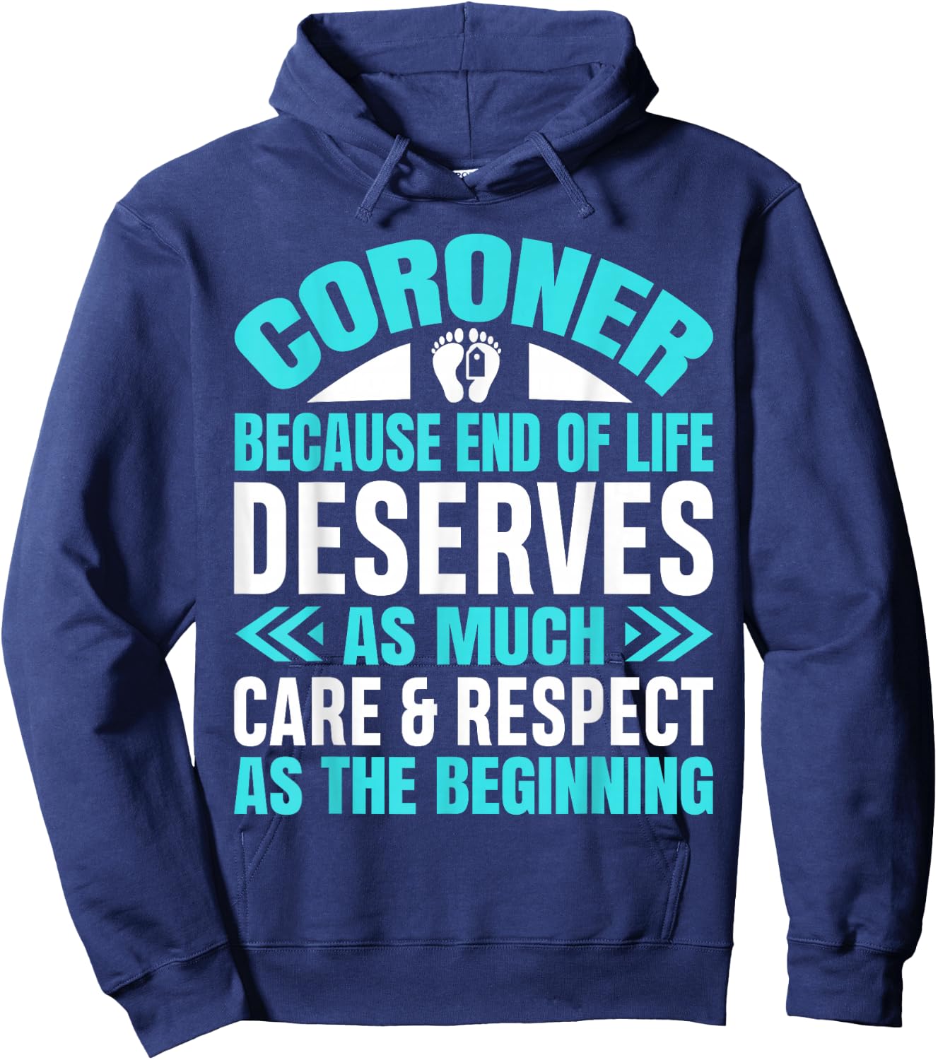 Coroner Forensic Scientist Autopsy Medical Examiner Coroner Hoodie - Hoodie | Navy