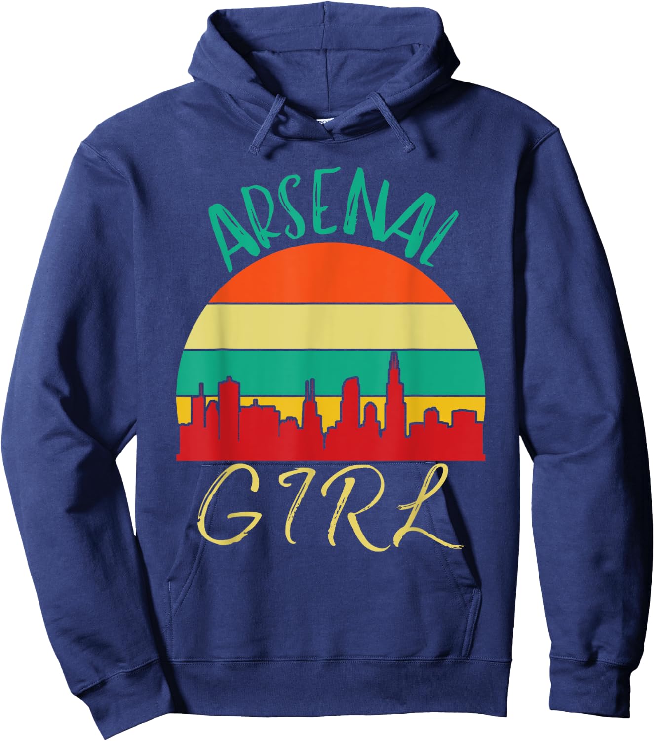 Arsenal Girl Love Arsenal Souvenir Hoodie - Hoodie | Navy