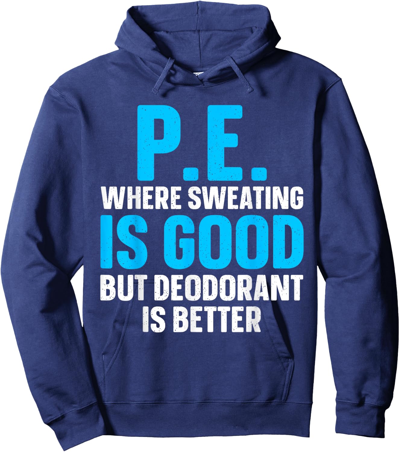 Cool PE Teacher Art Women Physical Education Teacher Hoodie - Hoodie | Navy