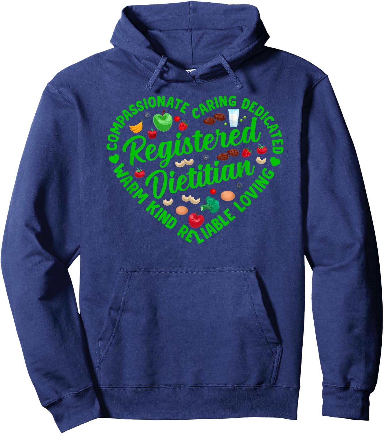Registered Dietitian Nutritionist Dietary Expert Hoodie - Hoodie | Navy