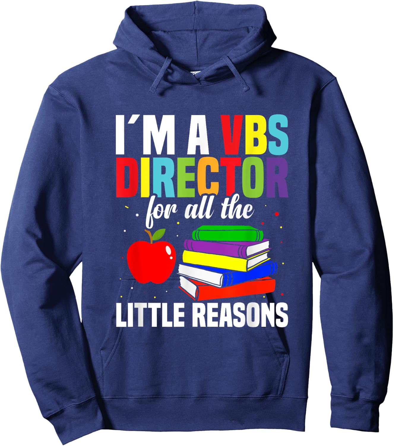 VBS Week Christian Teacher Vacation Bible School Director Hoodie - Hoodie | Navy