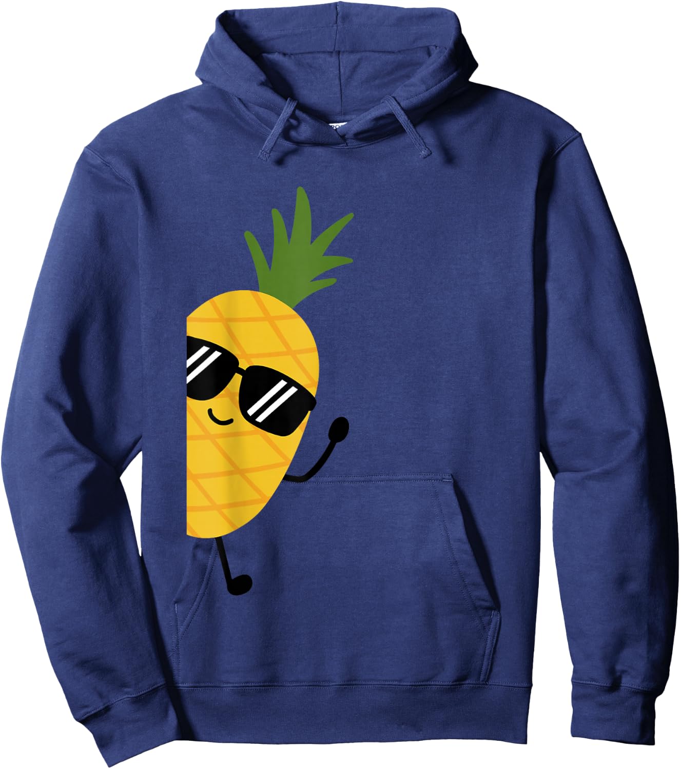 Kids Pineapple Shirt for Boys Or Girls | Cute Pineapple Gift Hoodie - Hoodie | Navy