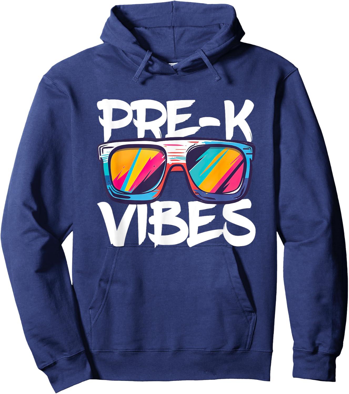 Pre-K Vibes Shirt Back To School PreK Boy Girl Teacher Hoodie - Hoodie | Navy