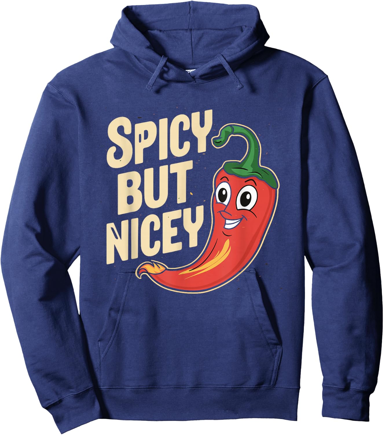 Spicy Food Lover Chili Peppers Chef Spice Scoville scale Hoodie - Hoodie | Navy