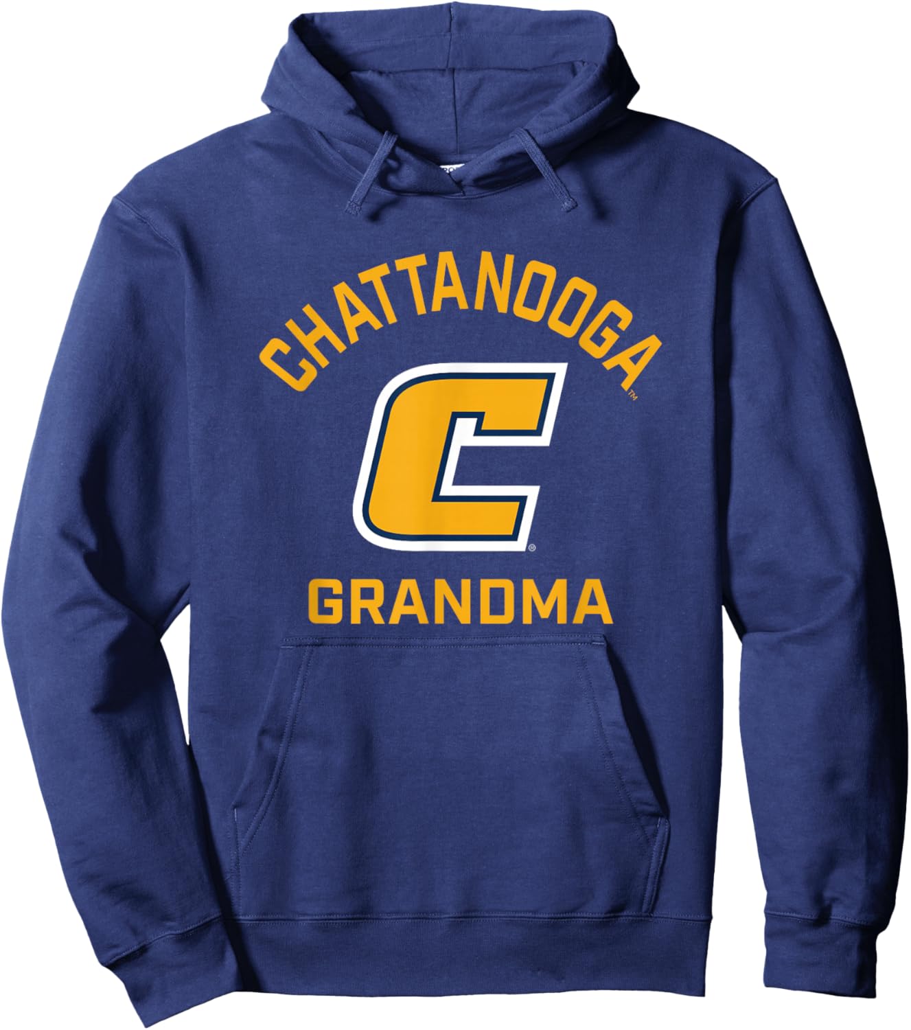 UT Chattanooga UTC Mockingbirds Arched Grandma Hoodie - Hoodie | Navy