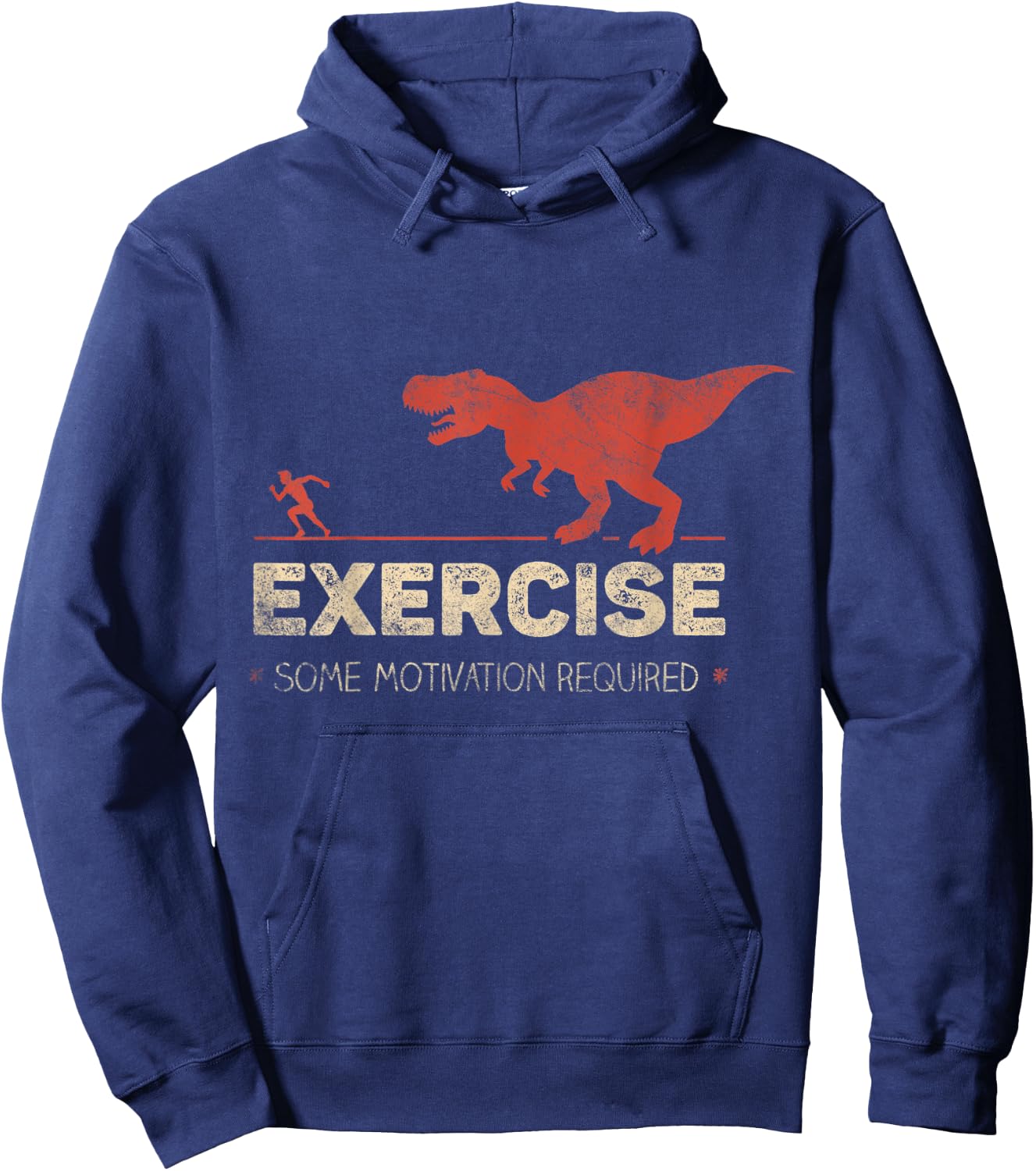 Exercise Some Motivation Required Funny Hoodie - Hoodie | Navy