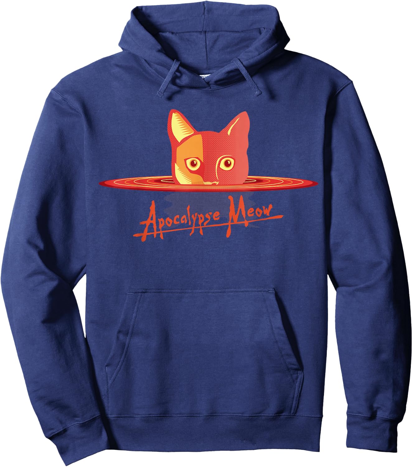 Apocalypse Meow Hoodie - Hoodie | Navy