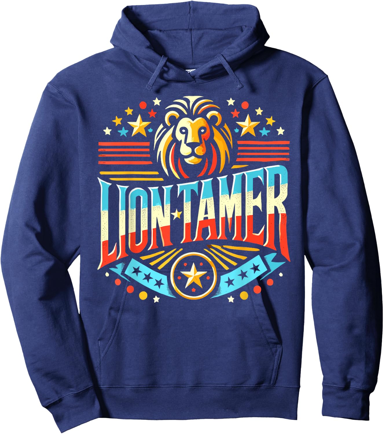 Lion Tamer Shirt Men Women Costume Ringmaster Costume Hoodie - Hoodie | Navy