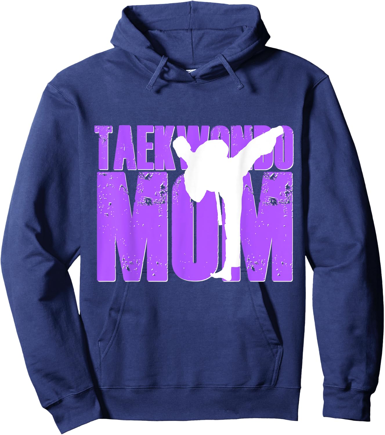 Taekwondo Mom Shirt Tae Kwon Do Martial Arts Mother Son Kids Hoodie - Hoodie | Navy