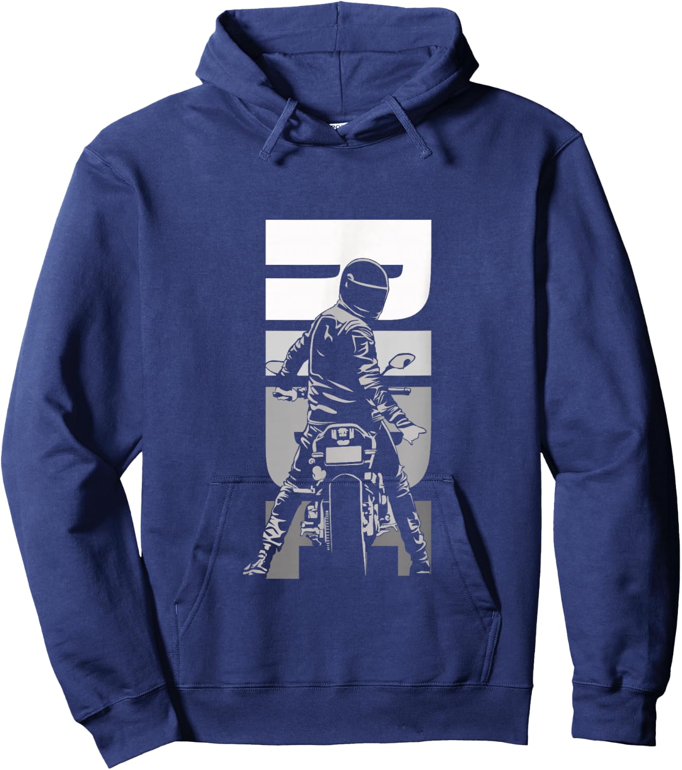 Motorcycle Apparel - Biker Motorcycle Hoodie - Hoodie | Navy