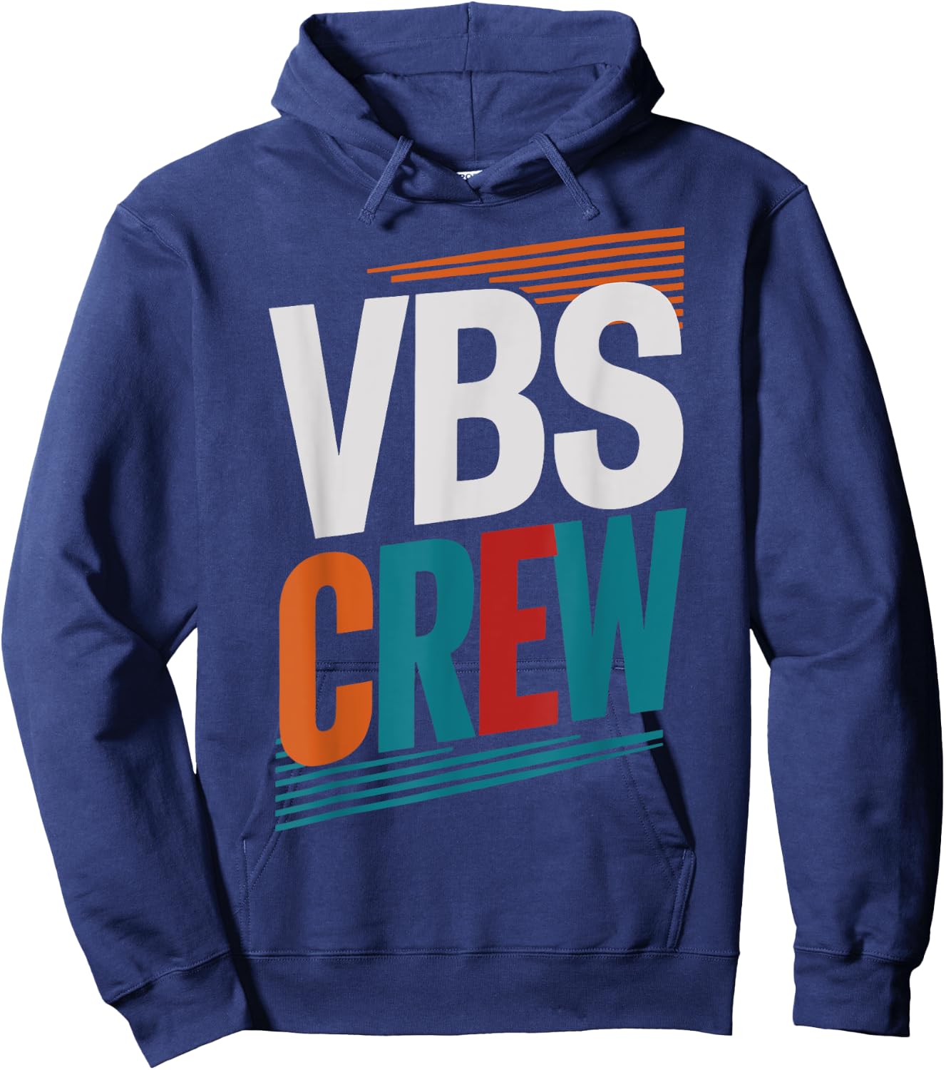 VBS Crew Faith-Based Gathering Sunday School Teacher Men Women Kids Hoodie - Hoodie | Navy