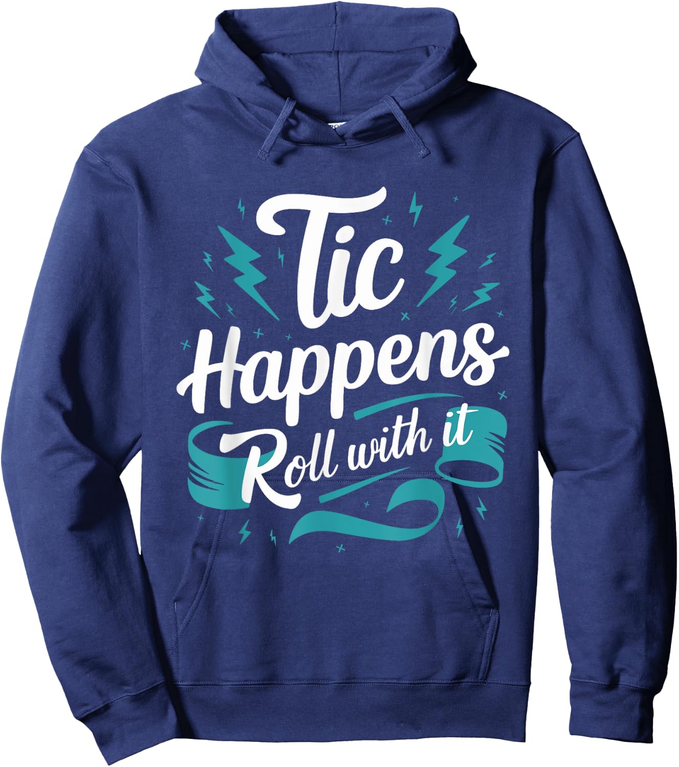 Tourette Syndrome Awareness Neurodiverse Neurodiversity Hoodie - Hoodie | Navy