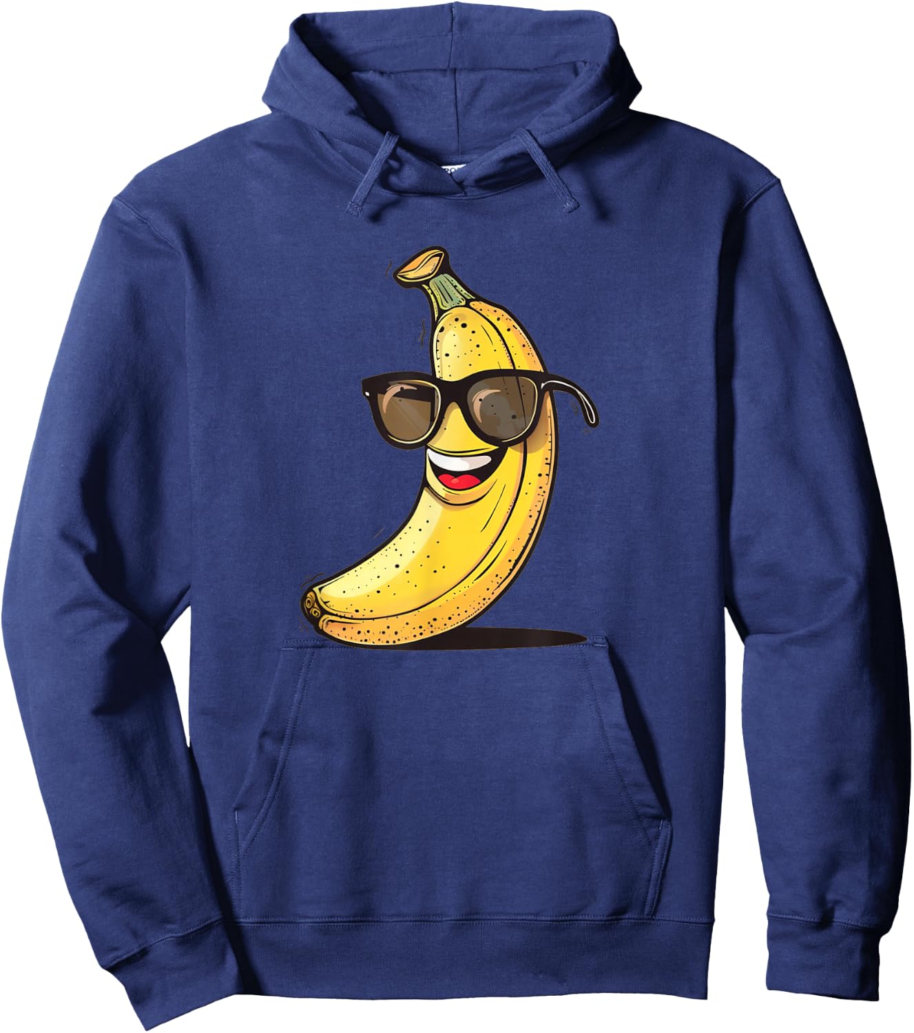 Fruity Banana Sunglasses Costume for Adults and Kids Hoodie - Hoodie | Navy