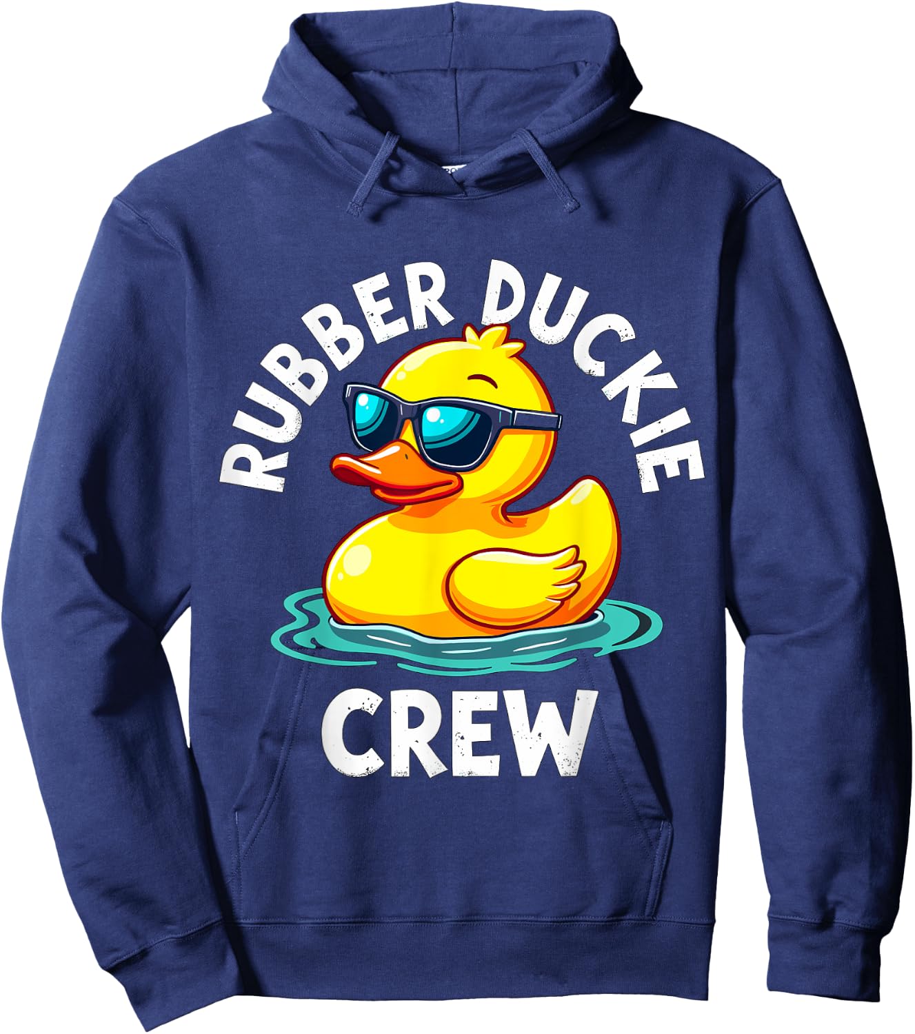 Rubber Duckie Crew Hoodie - Hoodie | Navy