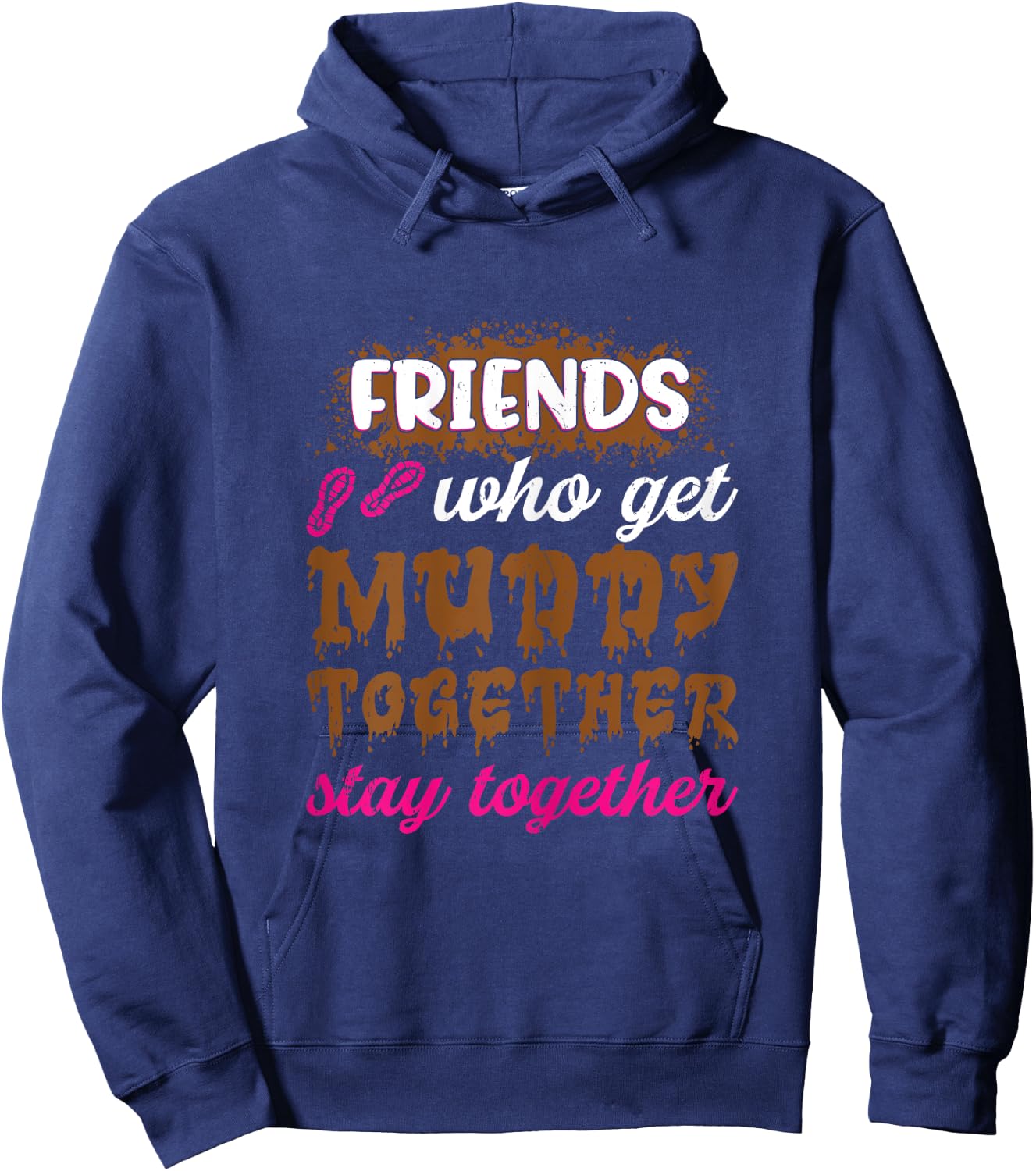 Mud girl run Hoodie - Hoodie | Navy