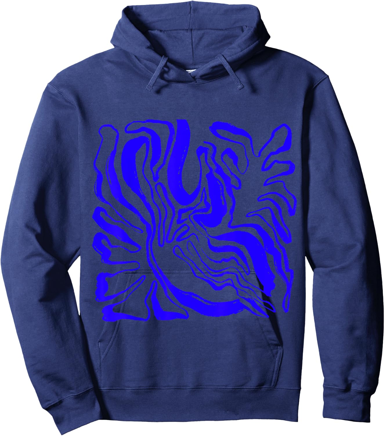 Matisse Artist Painting Aesthetic artificial flower Abstract Hoodie - Hoodie | Navy