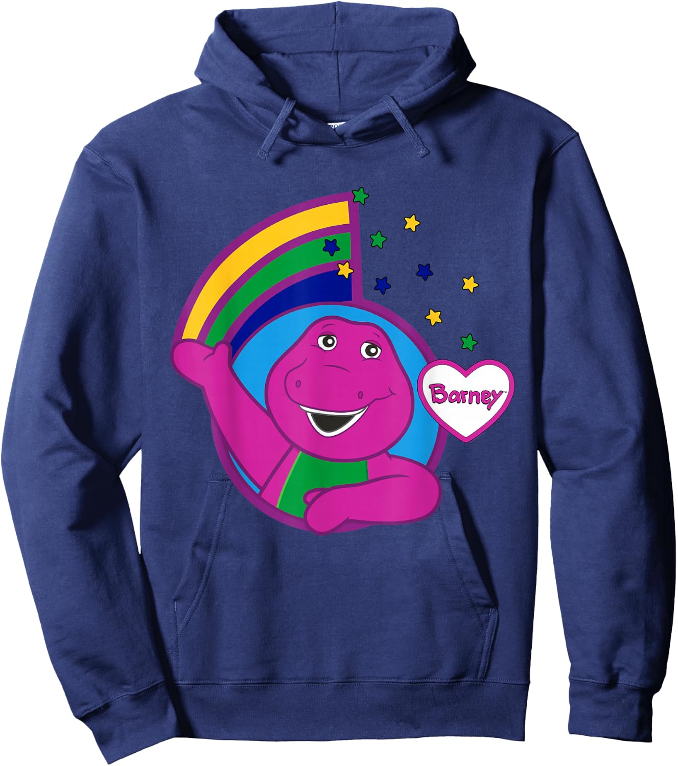 Barney - Rainbow -rific Hoodie - Hoodie | Navy