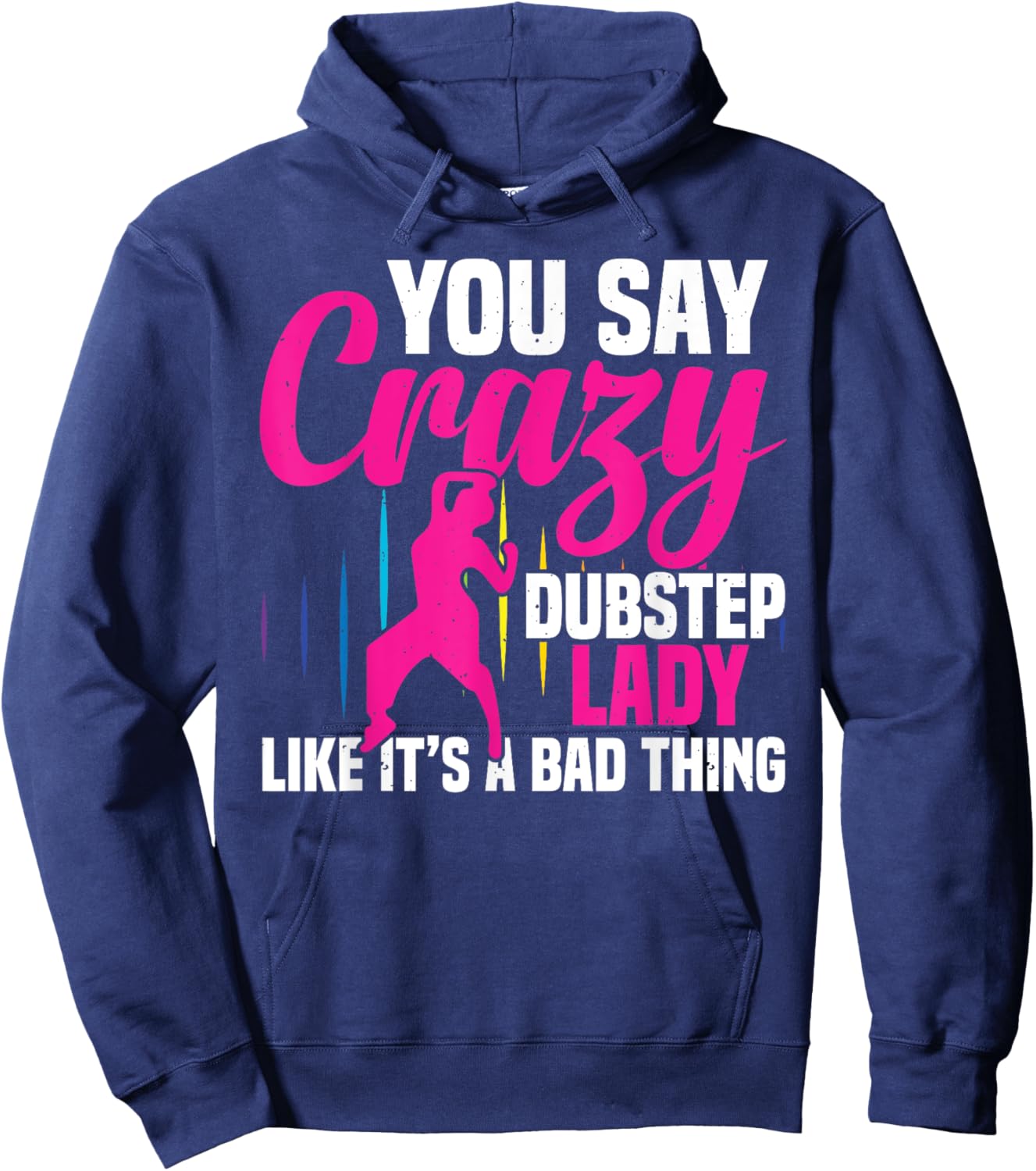 Dubstep Lover EDM Music Rave Costume Rave Festival Hoodie - Hoodie | Navy