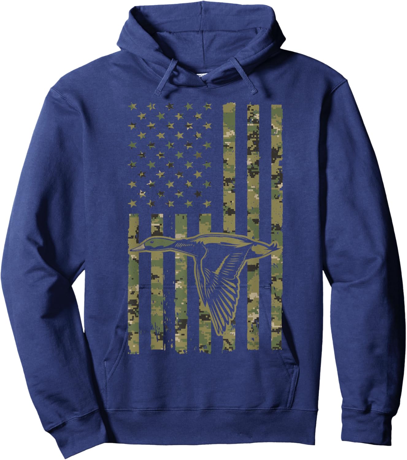 Cool Duck Hunting Design Women Wildlife Duck Hunter Hoodie - Hoodie | Navy