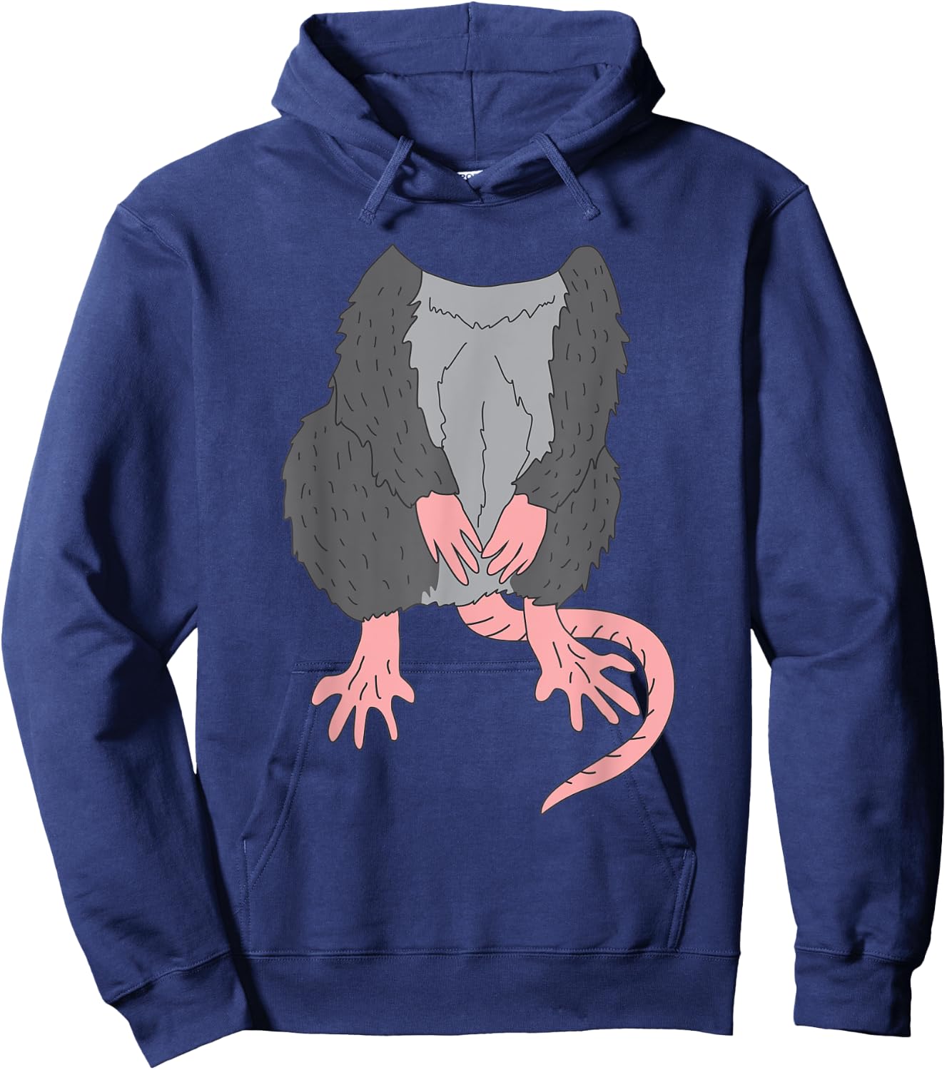 Headless Rat Funny Rat Lover Mouse Halloween Hoodie - Hoodie | Navy