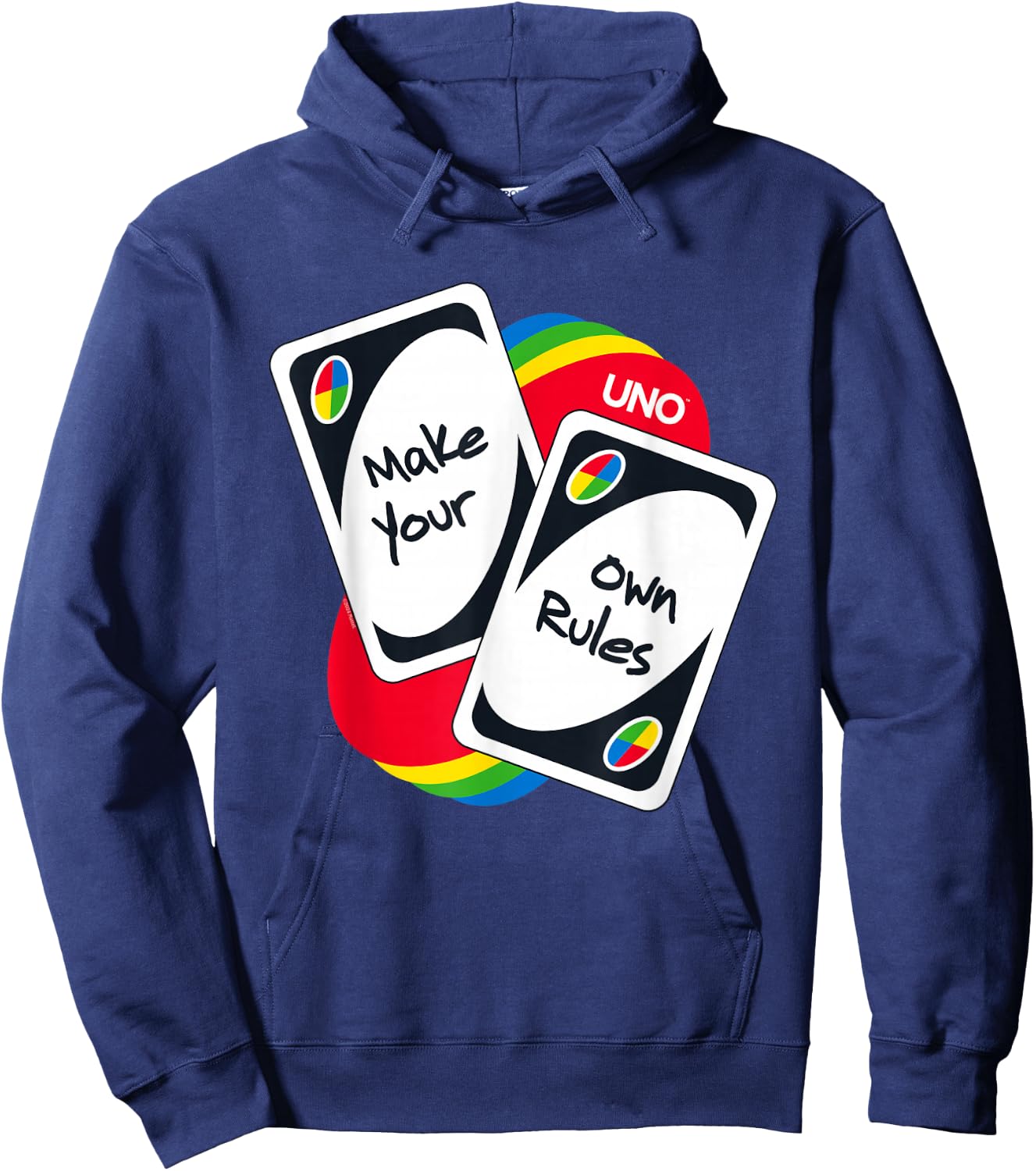 UNO - Make Your Own Rules Hoodie - Hoodie | Navy