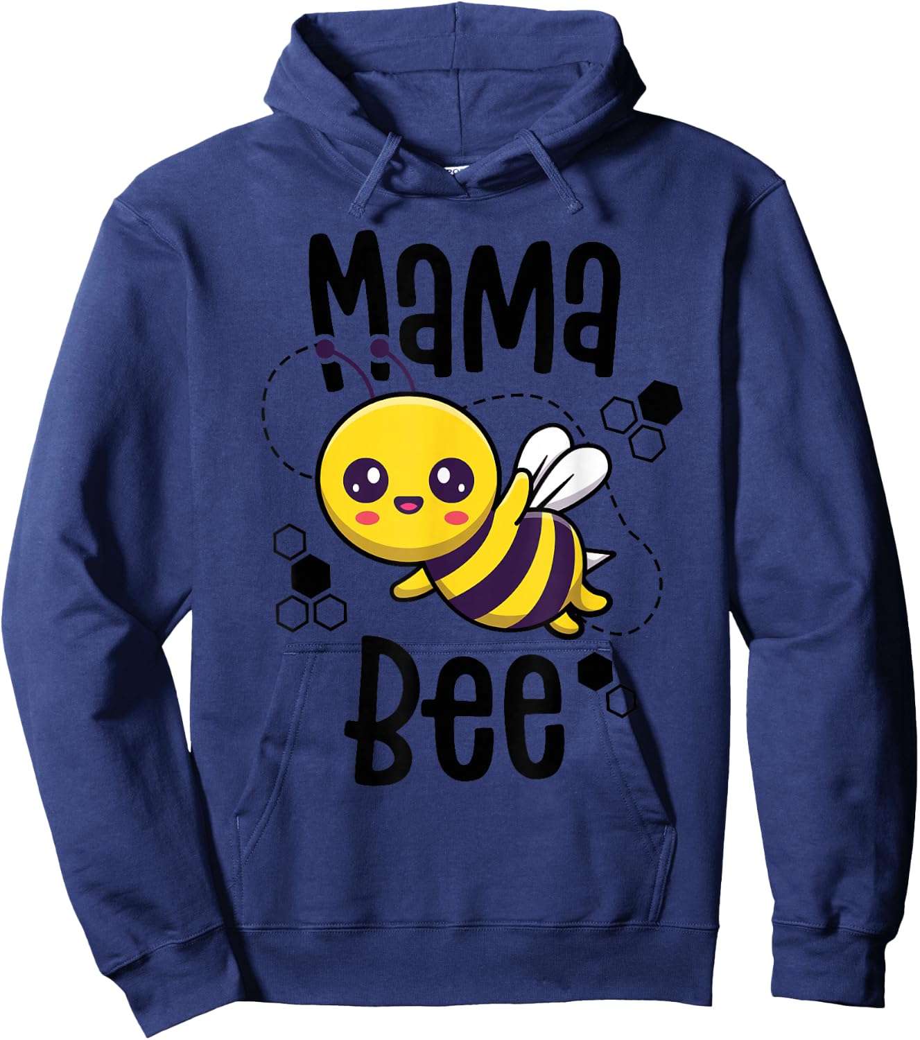 Mama Bee Shirt Family Bee Shirts First Bee Day Outfits Hoodie - Hoodie | Navy