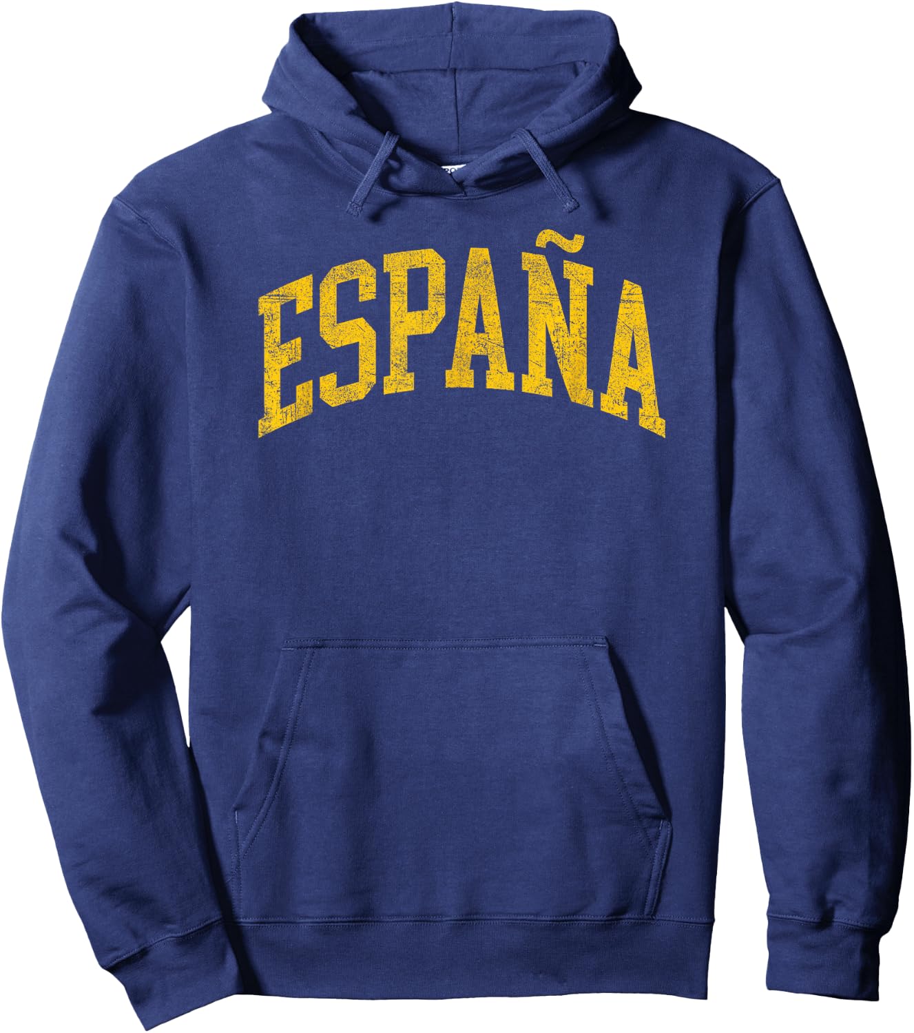España Vintage Spain Flag Spanish Souvenir Espana Hoodie - Hoodie | Navy