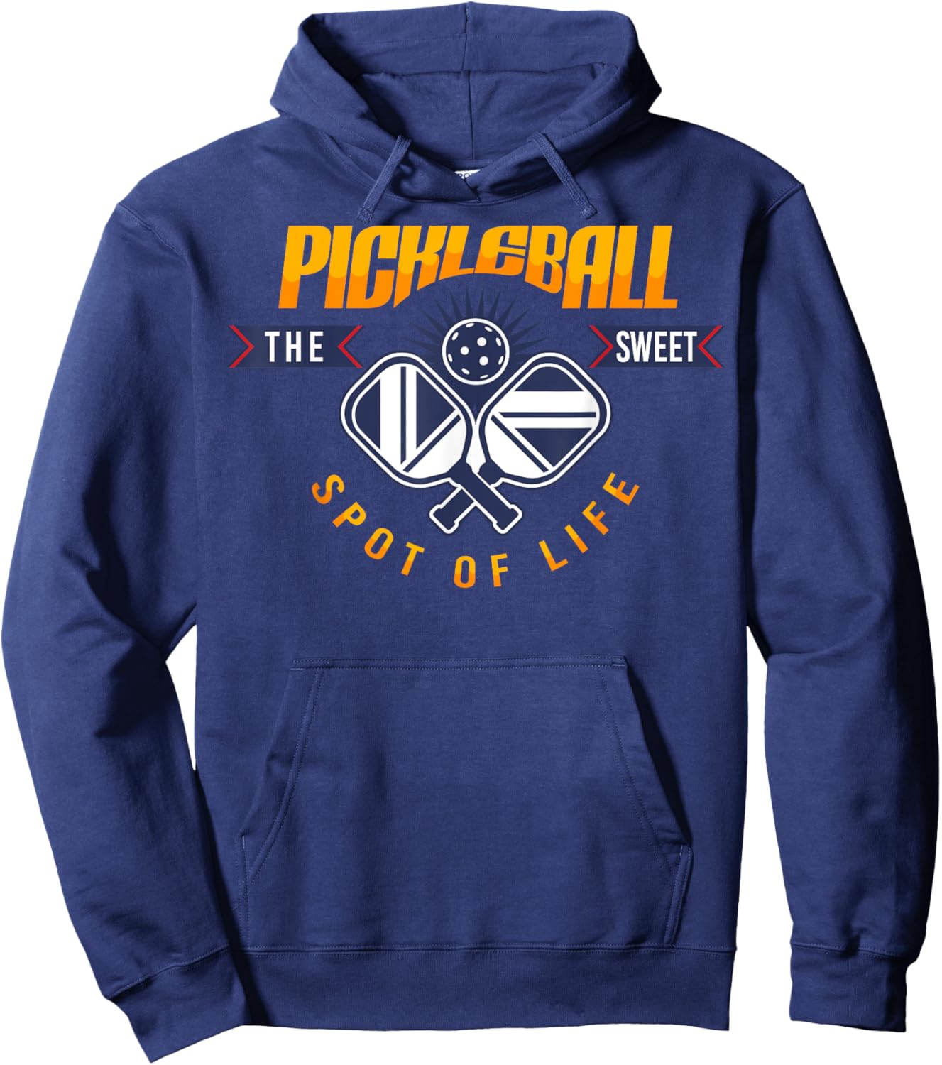 Pickleball - The Sweet Spot of Life Hoodie - Hoodie | Navy