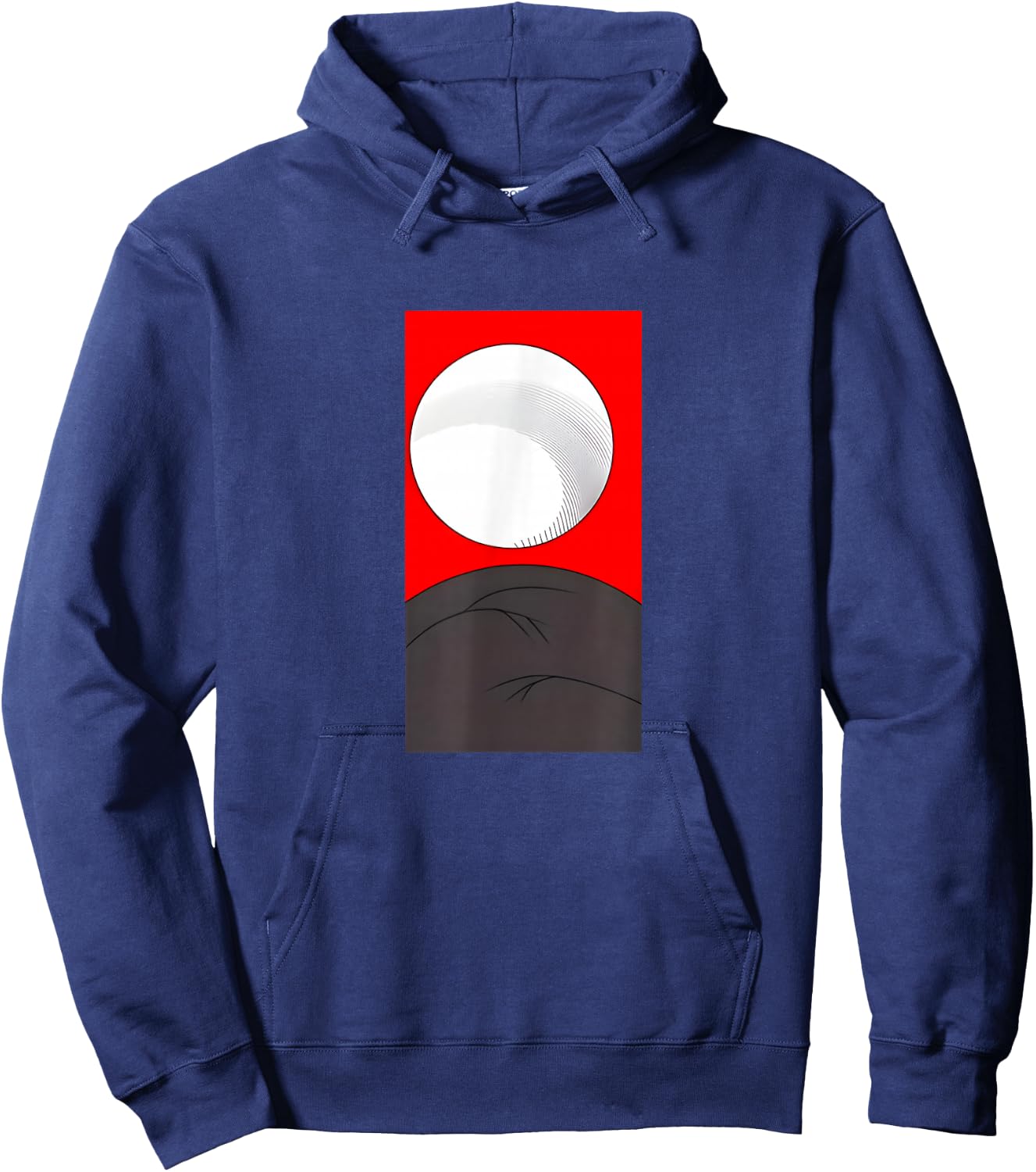 Hanafuda Japanese Vintage Cards Game Print Hoodie - Hoodie | Navy